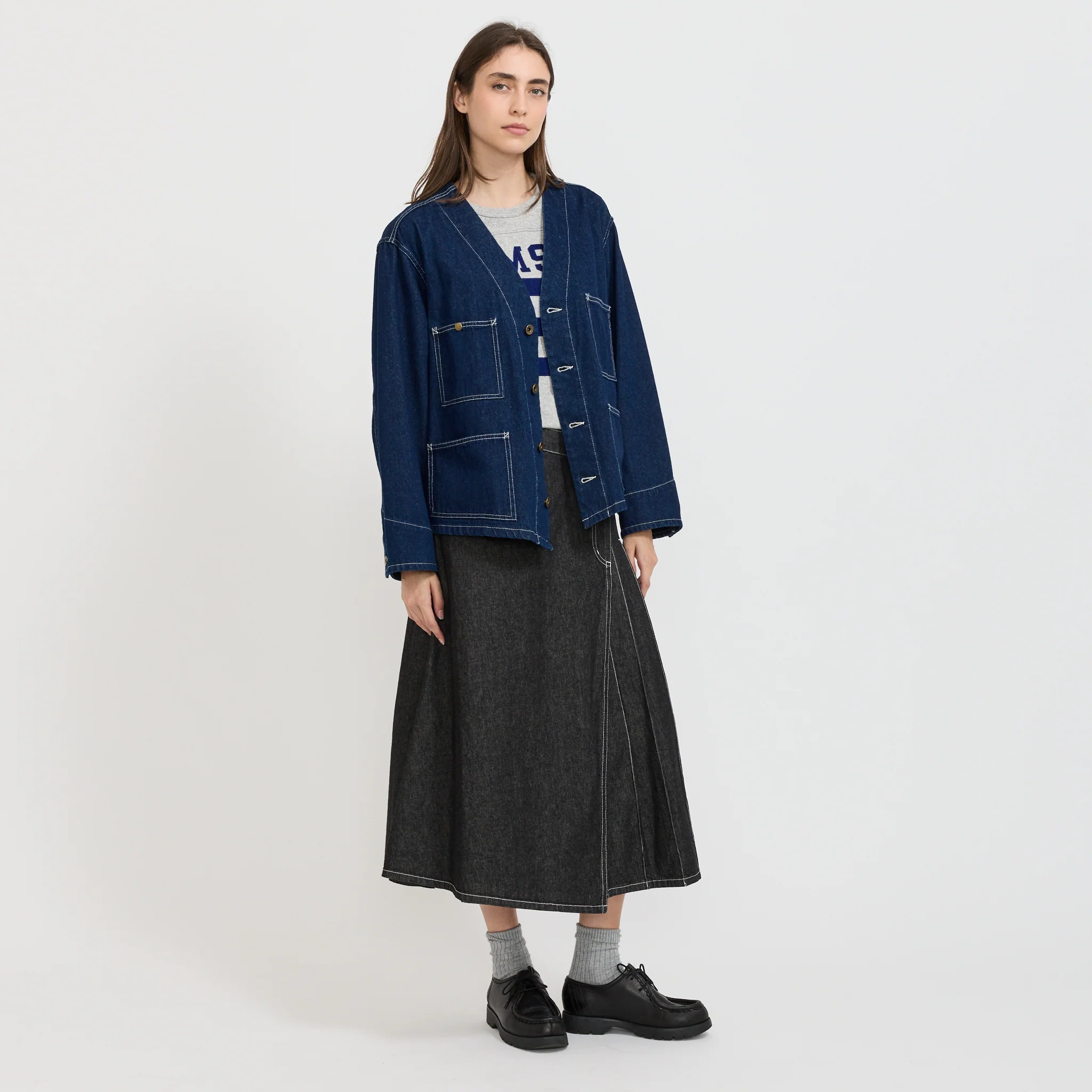 O.Denim Engineer Jacket Indigo - Image 2