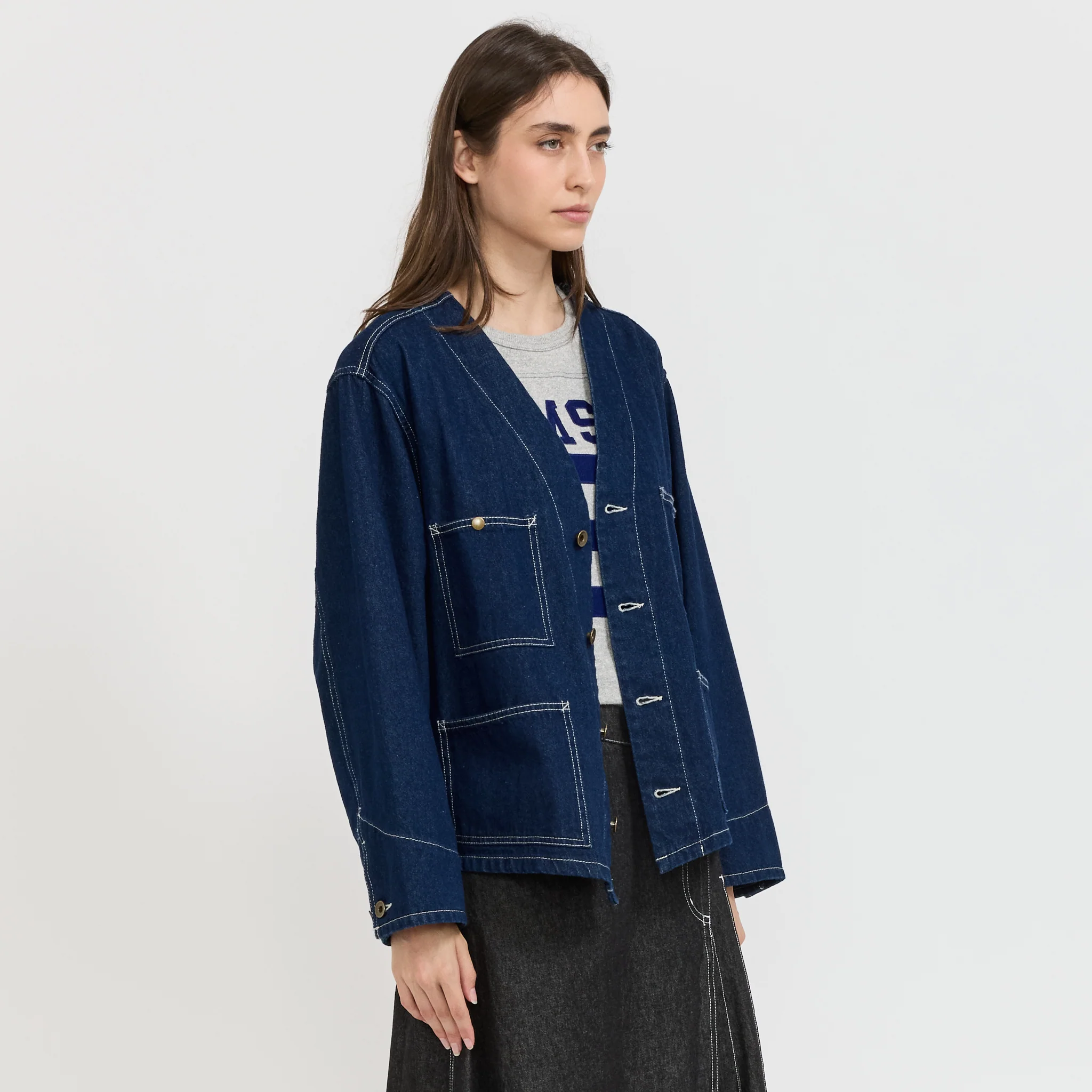 O.Denim Engineer Jacket Indigo - Image 3