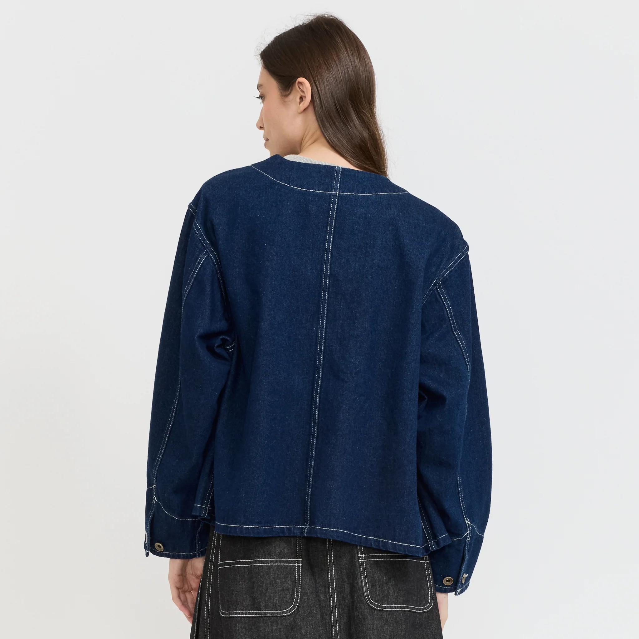 O.Denim Engineer Jacket Indigo - Image 4