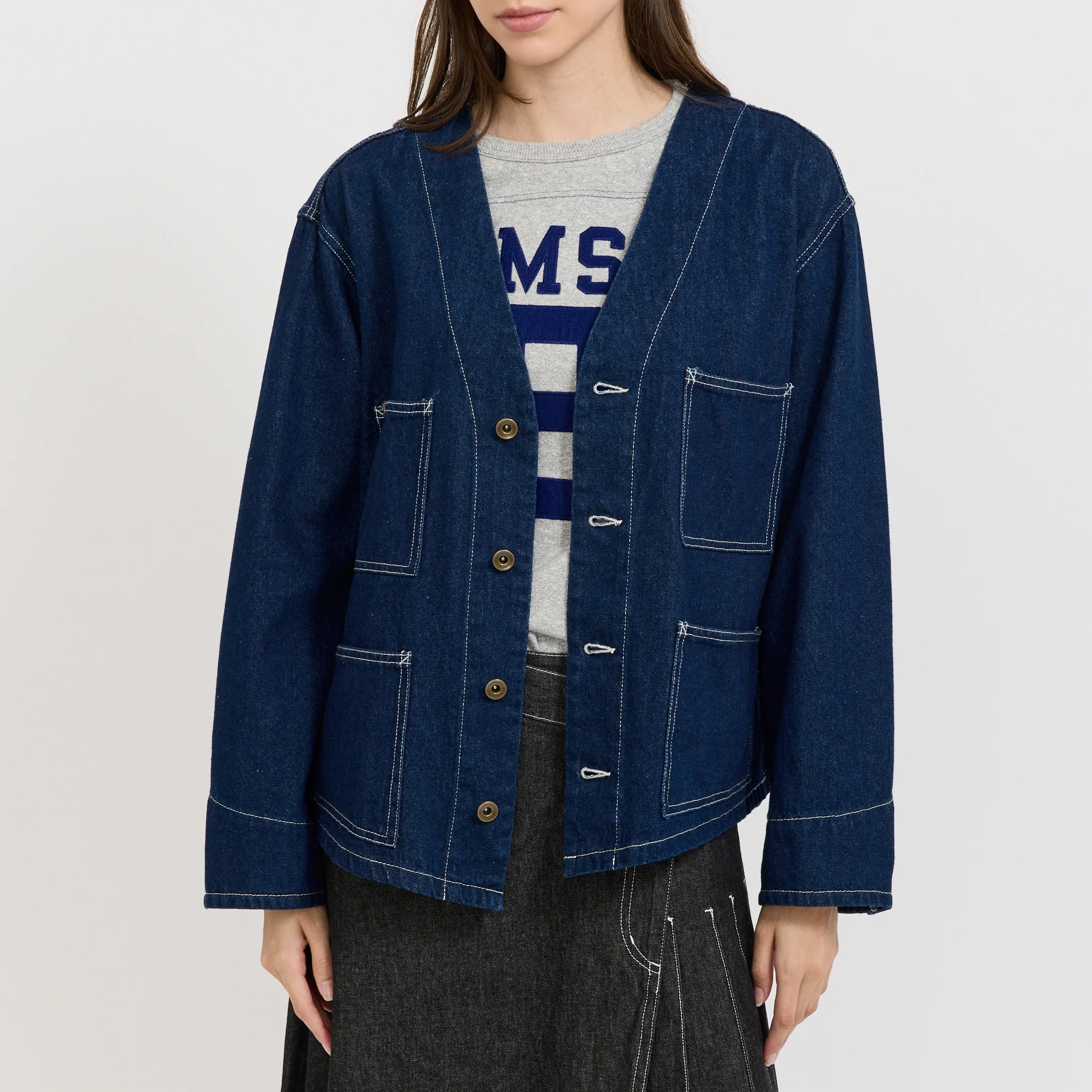 O.Denim Engineer Jacket Indigo - Image 5