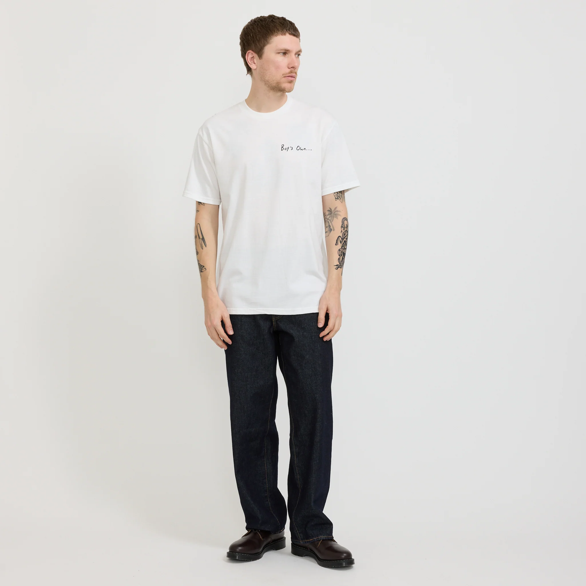 Oakey And Noise T-Shirt White - Image 3