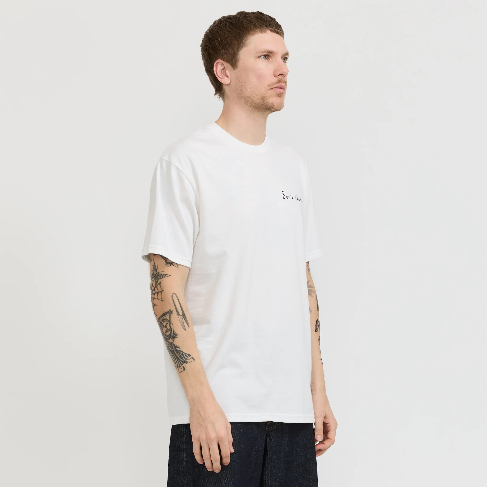 Oakey And Noise T-Shirt White - Image 4