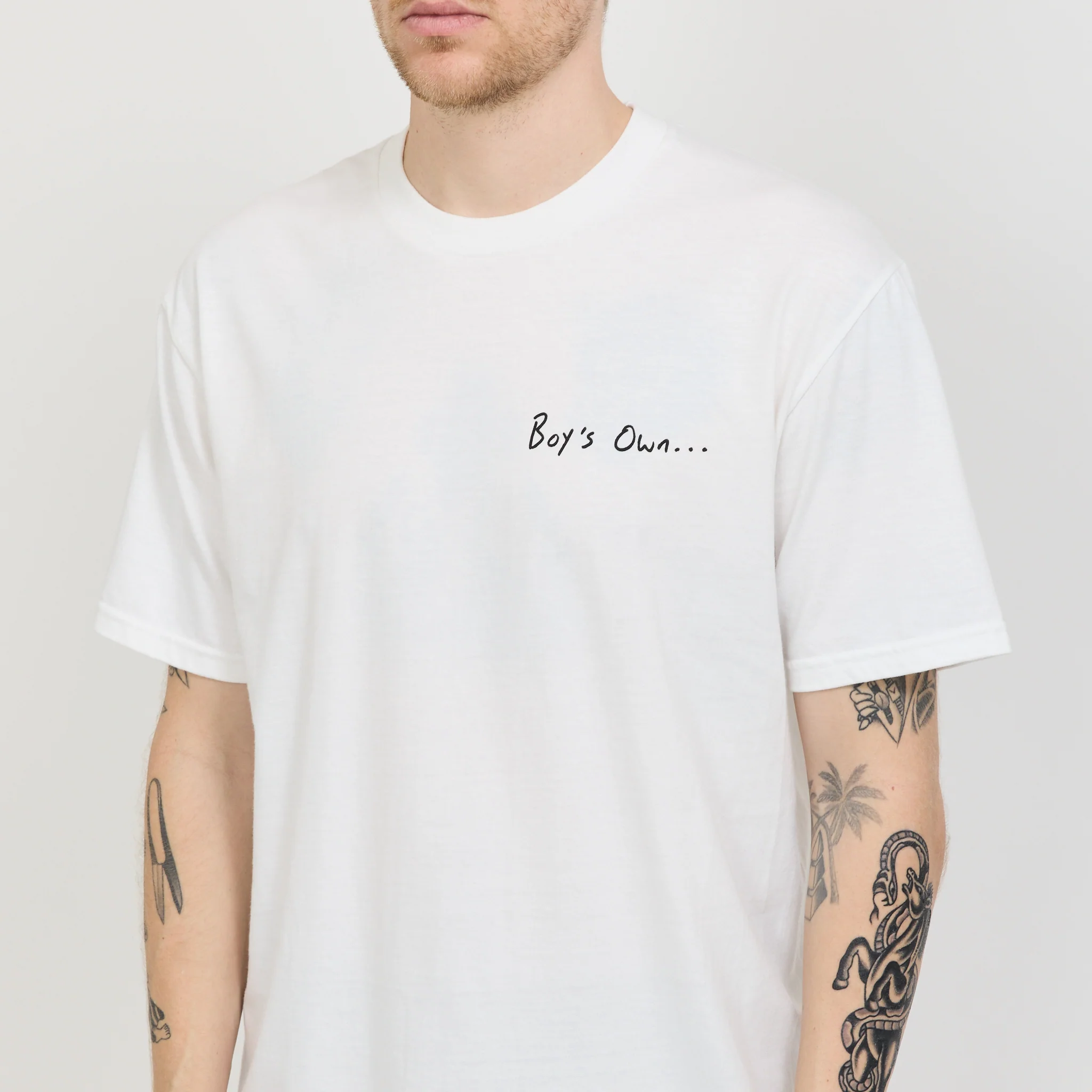 Oakey And Noise T-Shirt White - Image 5