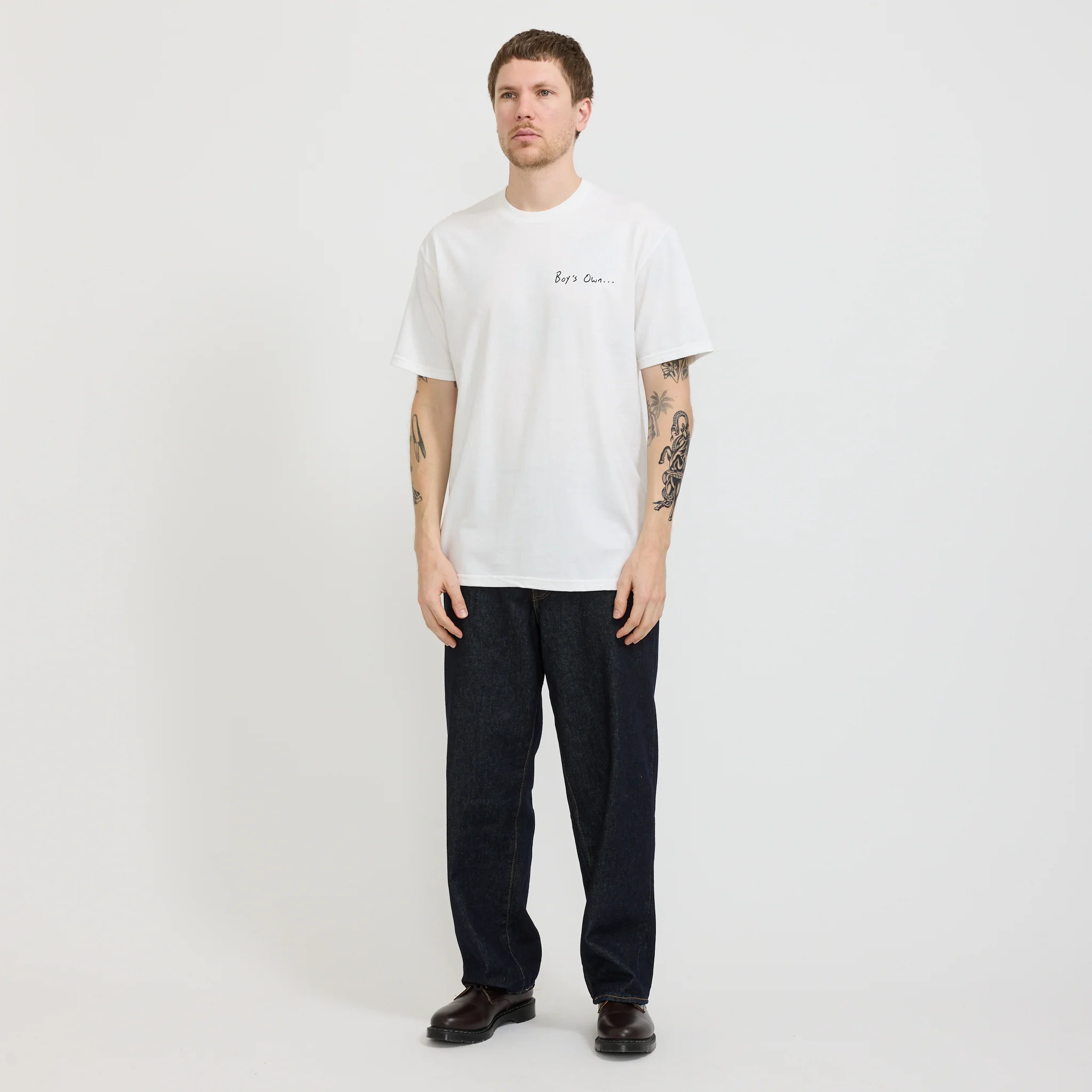 Oakey And Noise T-Shirt White - Image 6