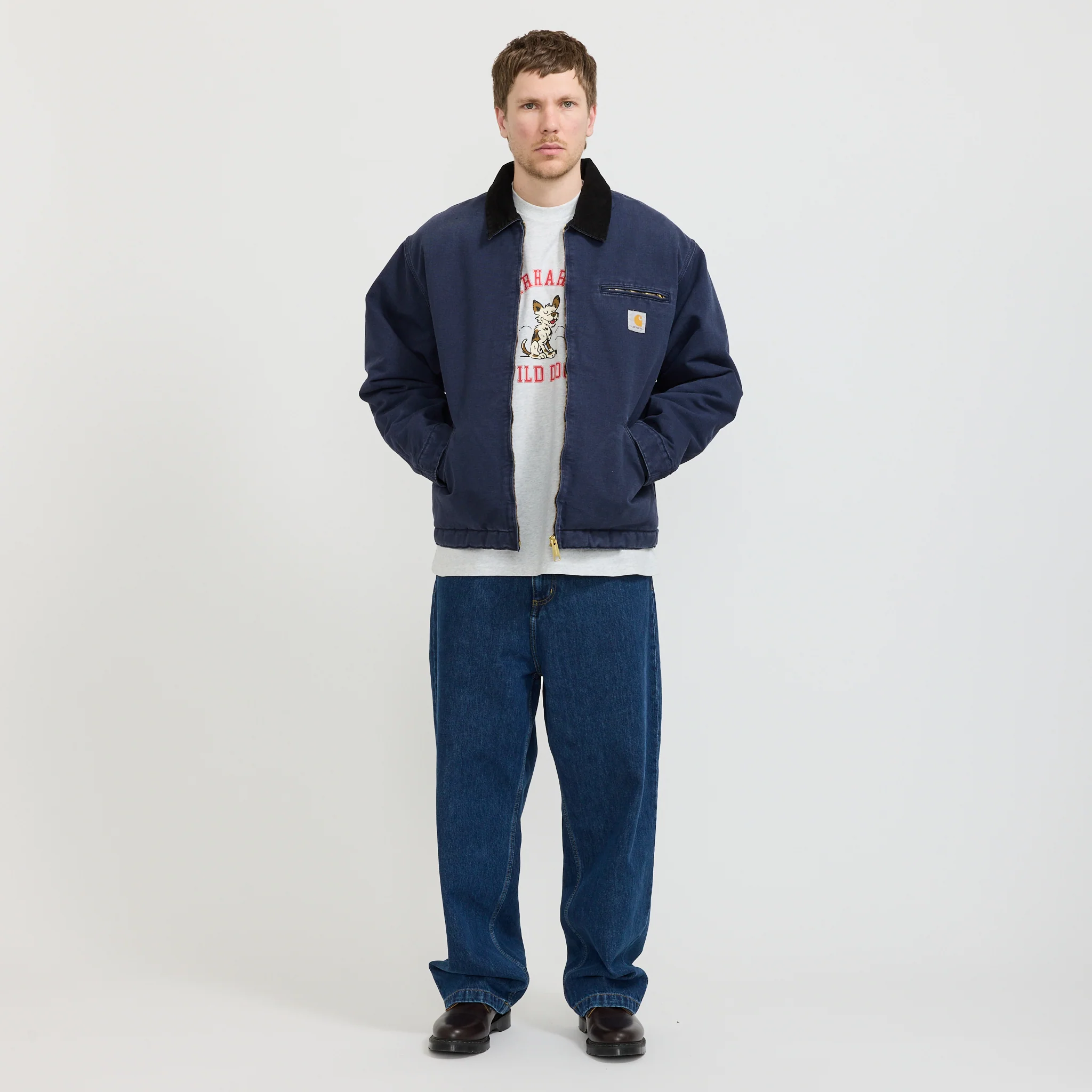 OG Detroit Jacket Dark Navy/Black