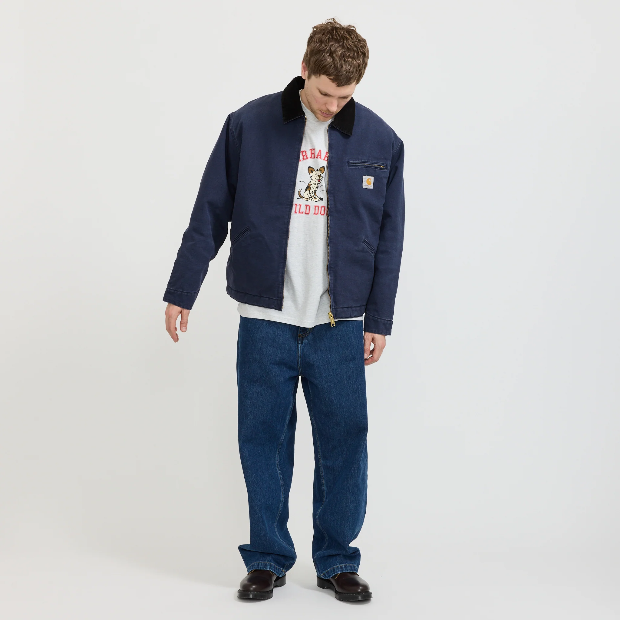 OG Detroit Jacket Dark Navy/Black - Image 10