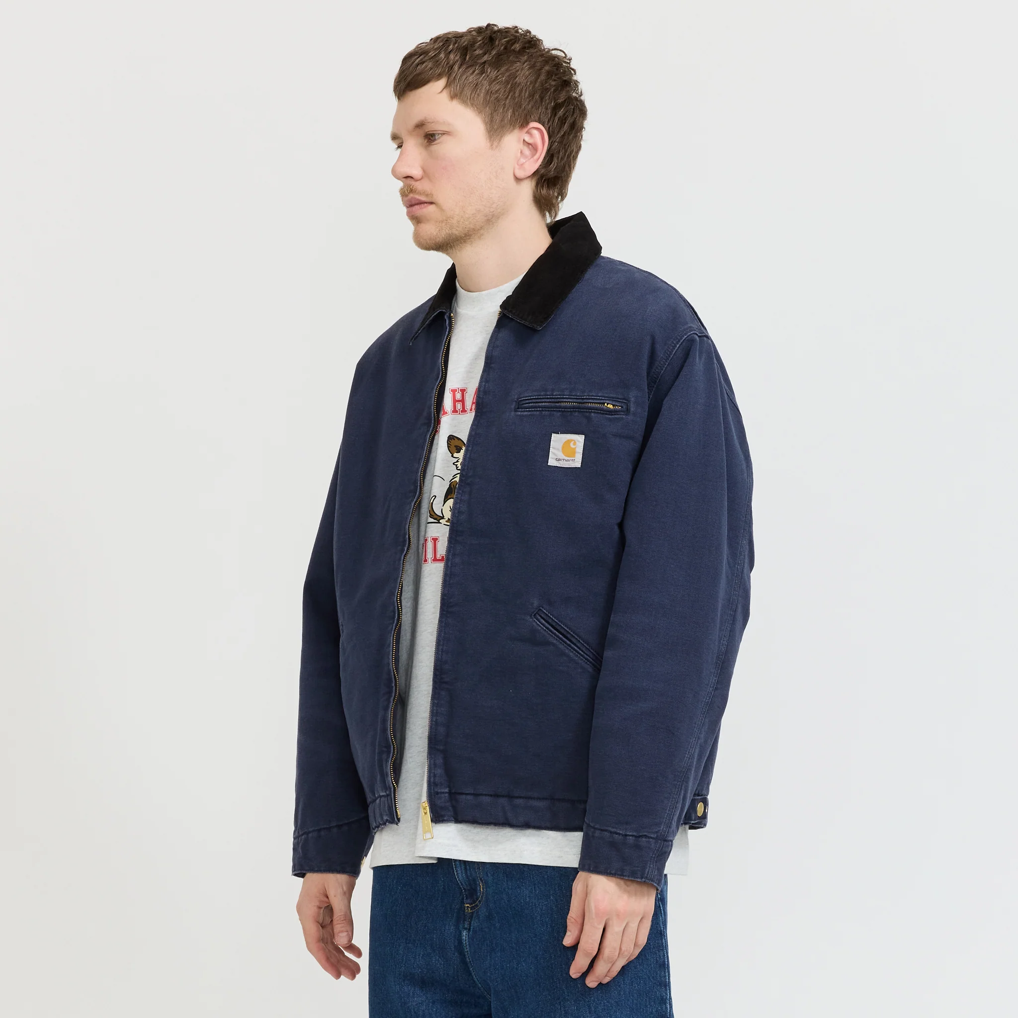 OG Detroit Jacket Dark Navy/Black - Image 2