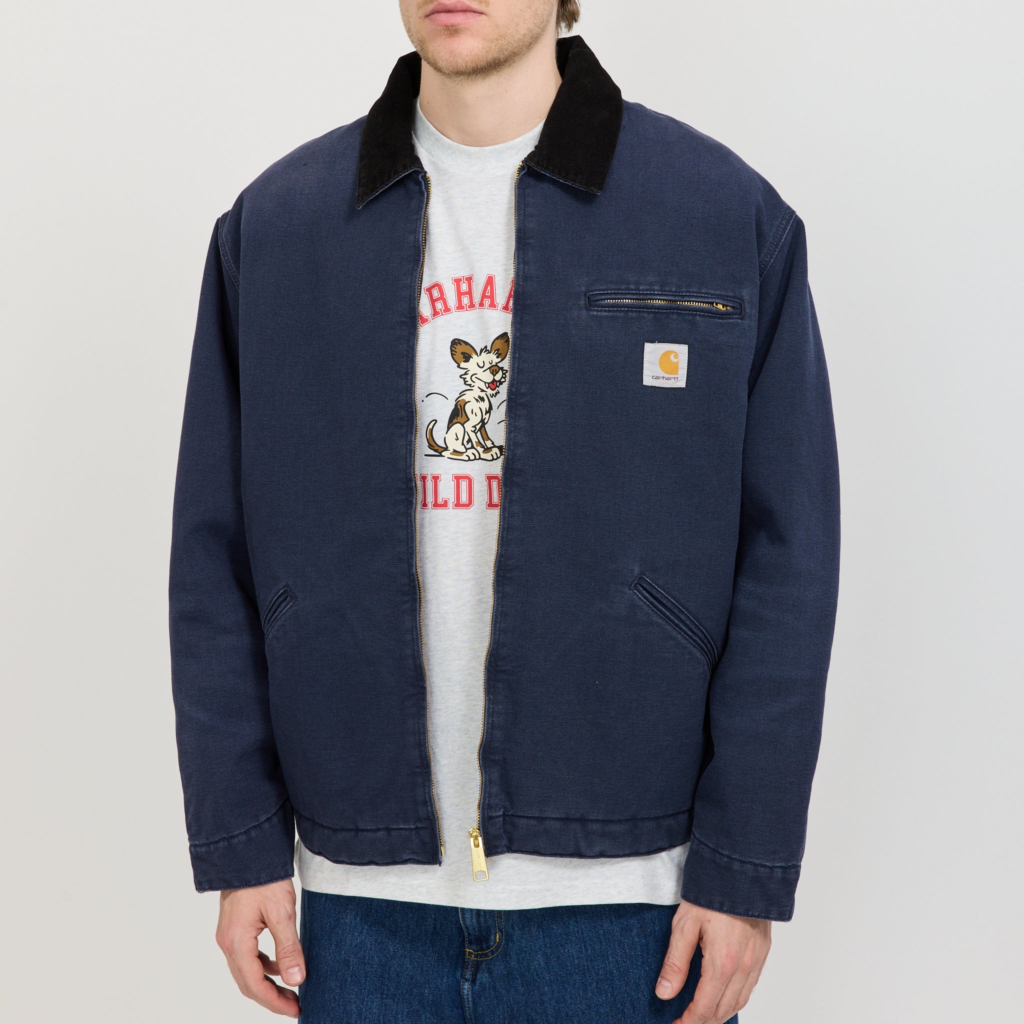 OG Detroit Jacket Dark Navy/Black - Image 6
