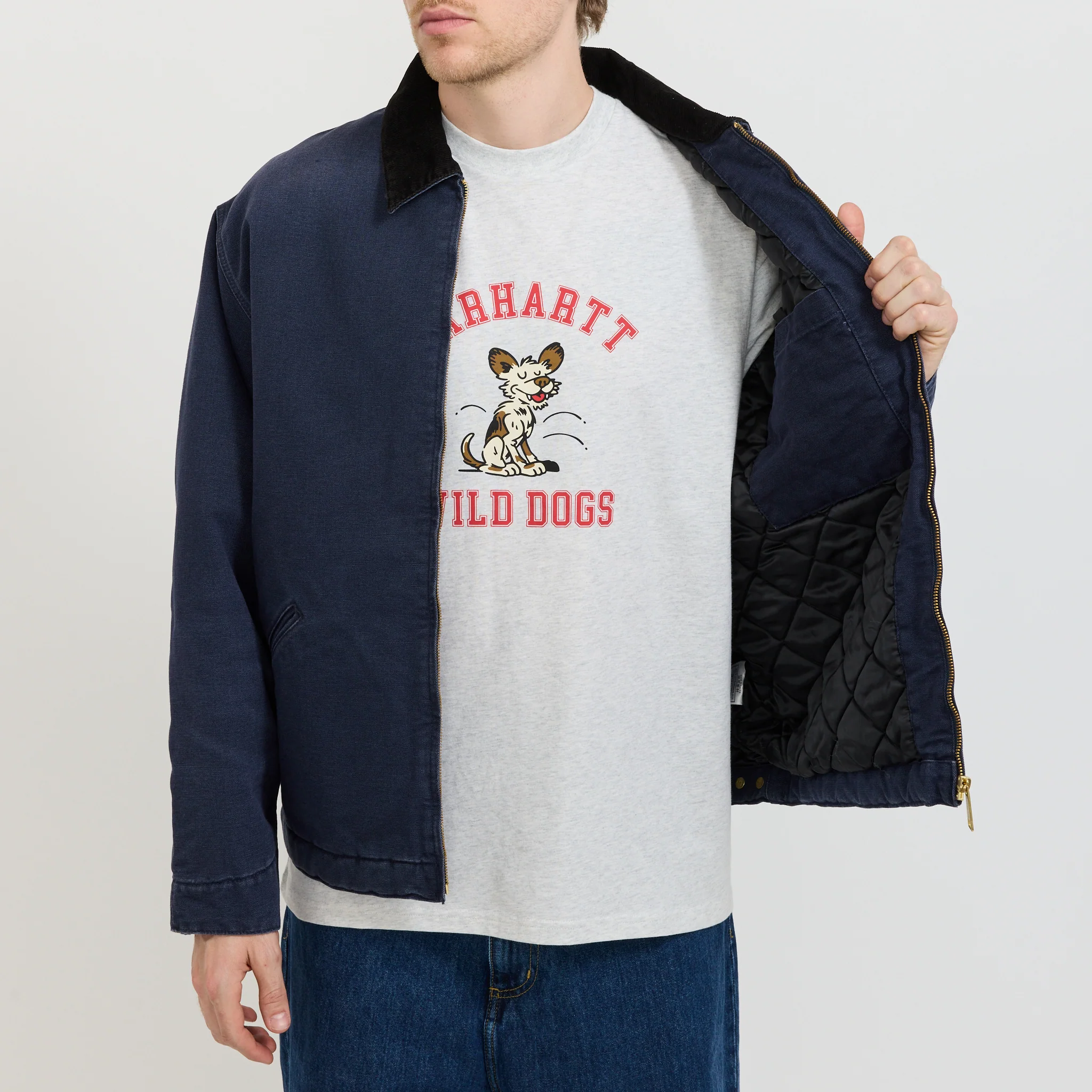 OG Detroit Jacket Dark Navy/Black - Image 7