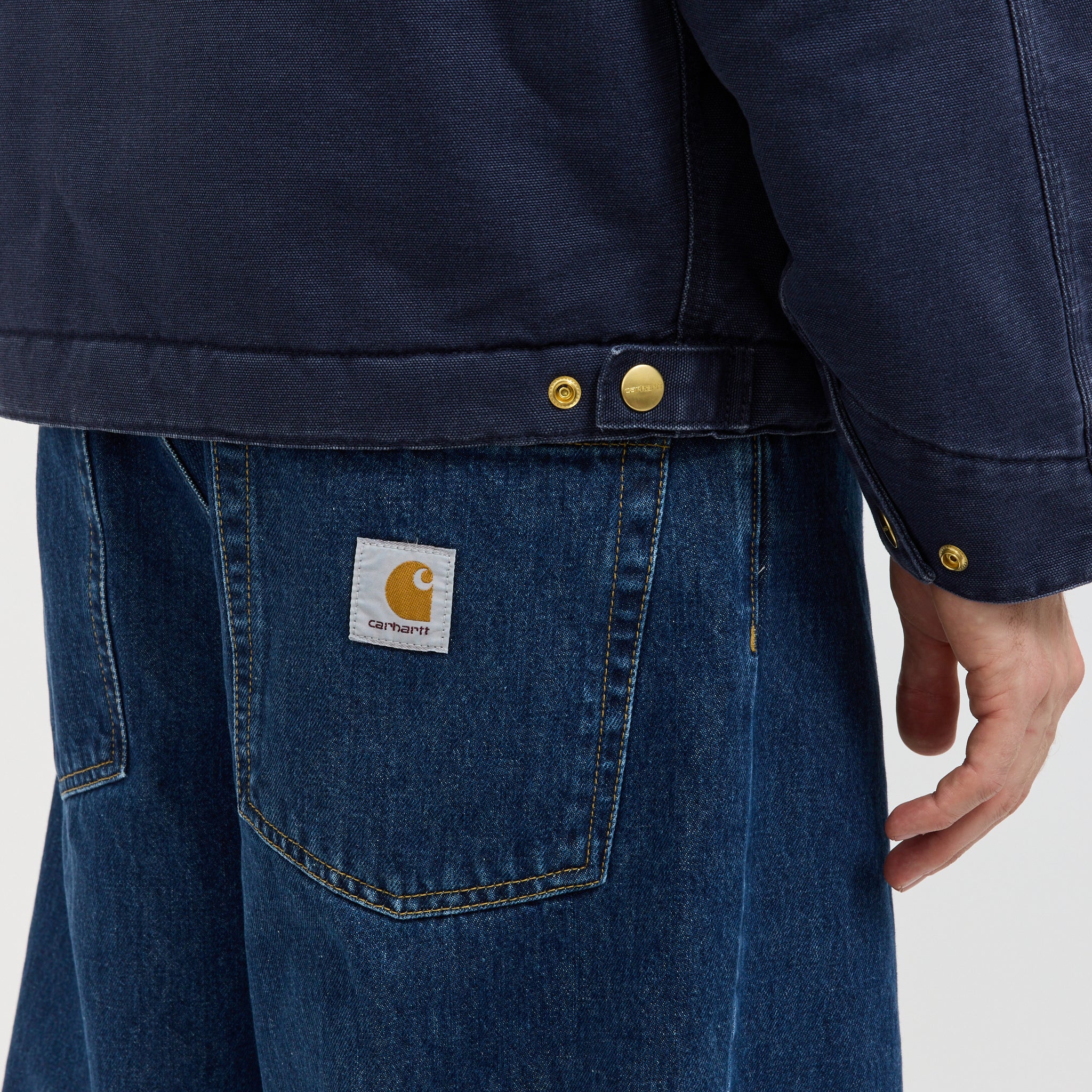 OG Detroit Jacket Dark Navy/Black - Image 8