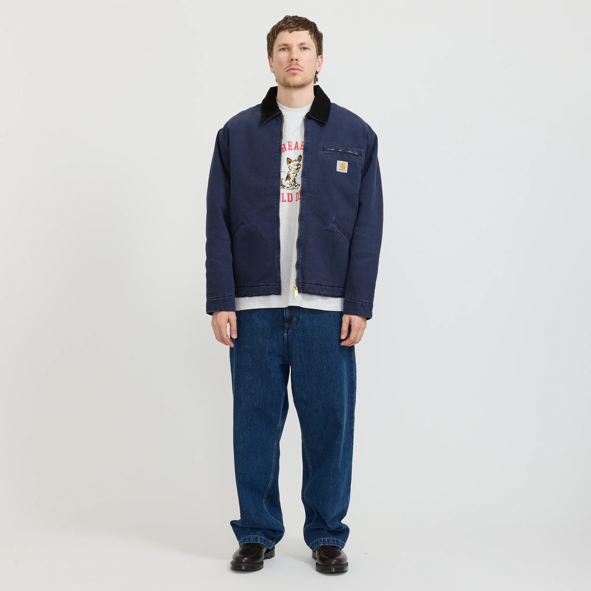 OG Detroit Jacket Dark Navy/Black - Image 9