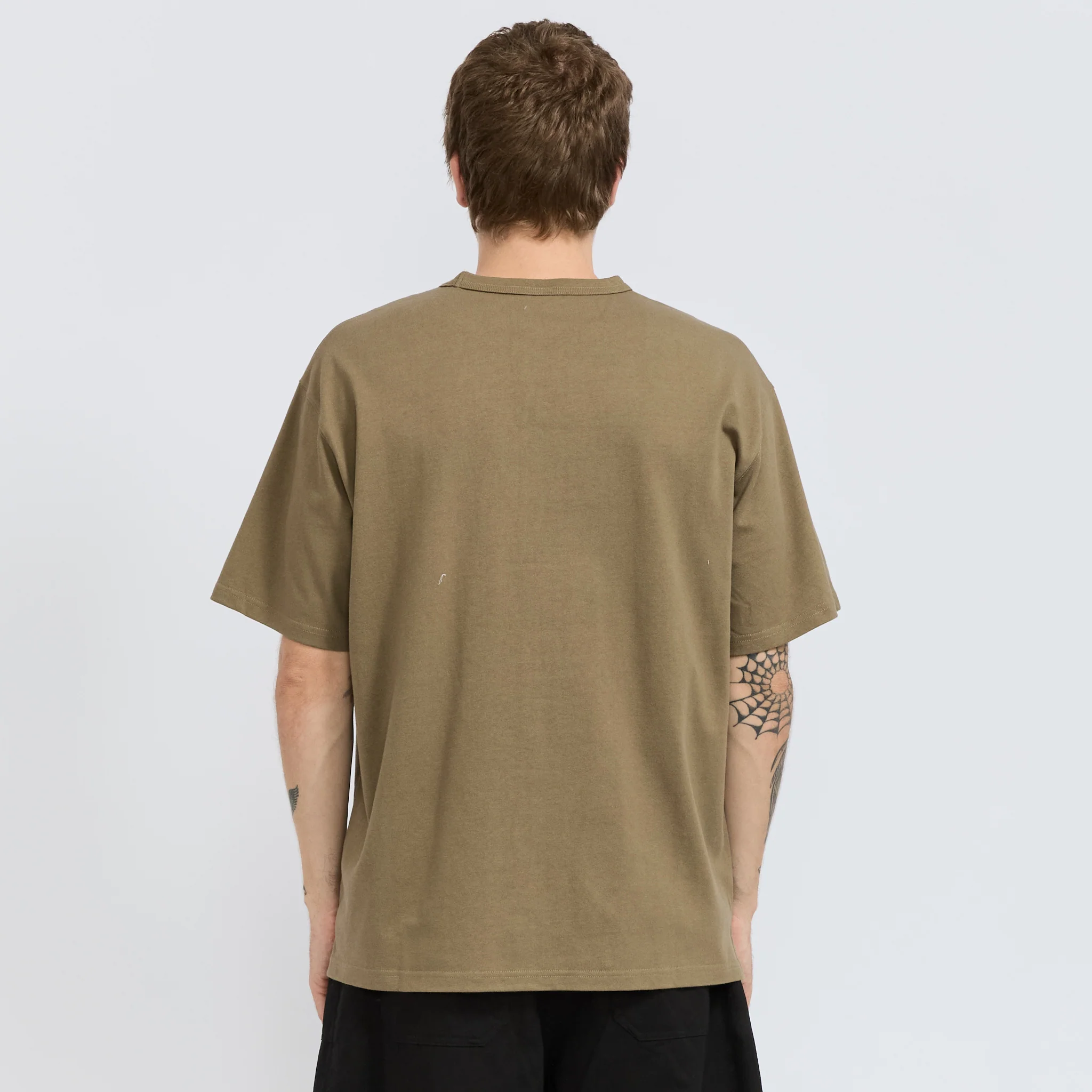 OG Double Rib Oversized Tee Mud - Image 4