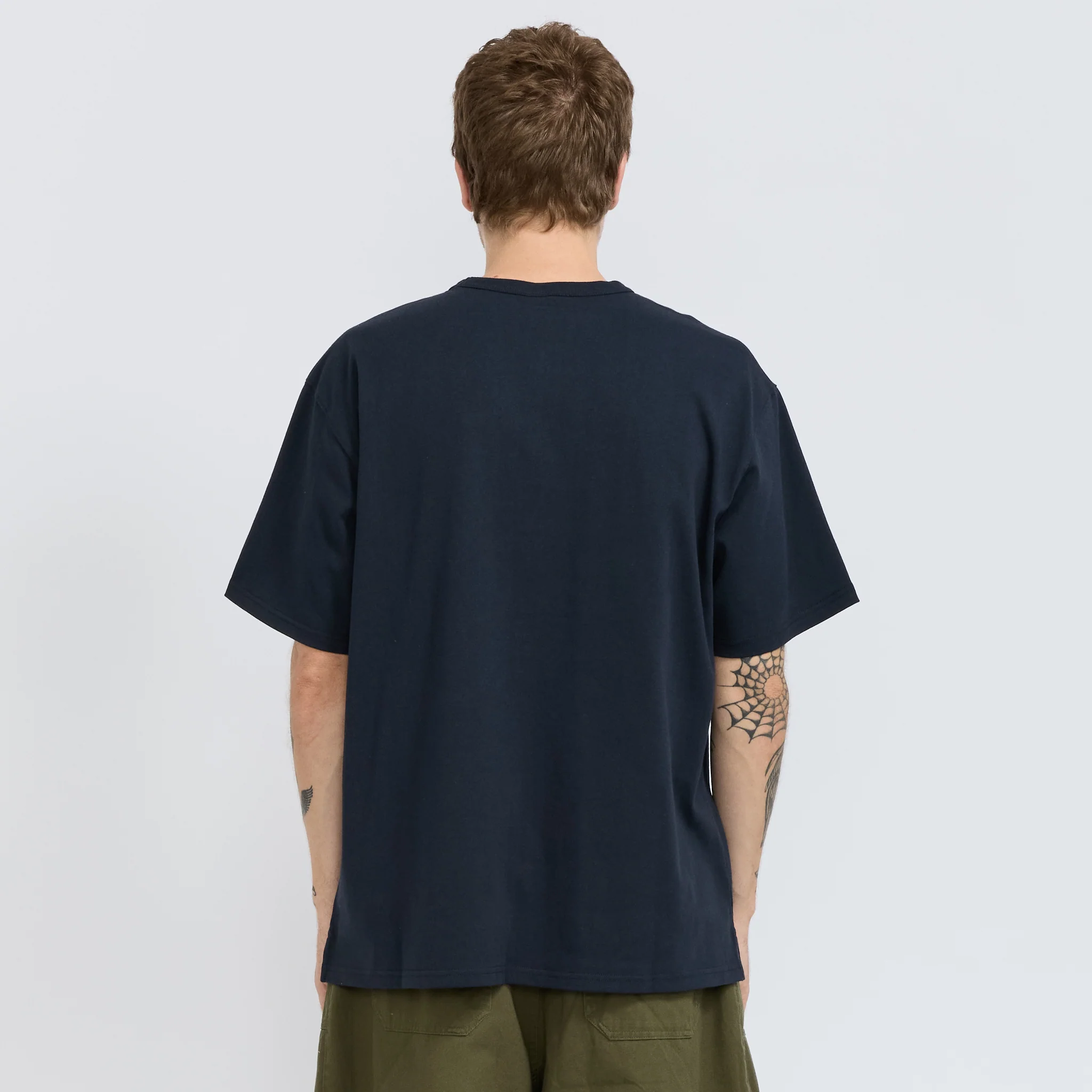 OG Double Rib Oversized Tee Navy - Image 5