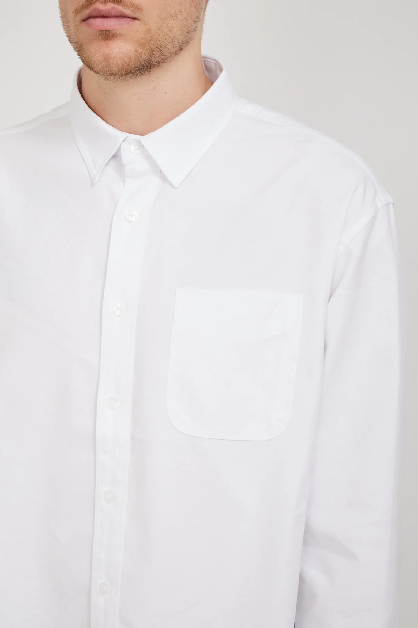 OG Oxford Oversized Shirt White - Image 5