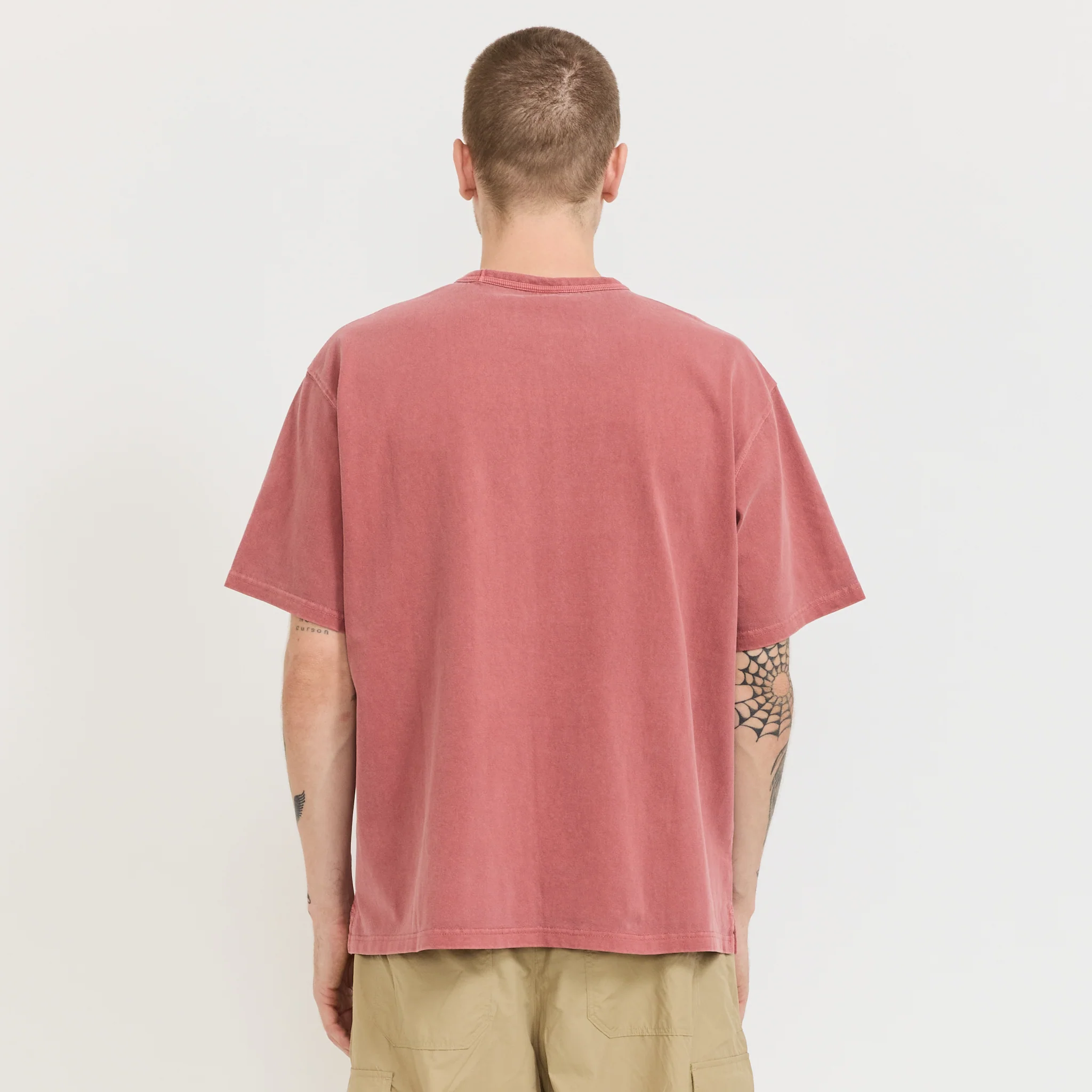 OG Pigment Dyeing Half Tee Pink - Image 4