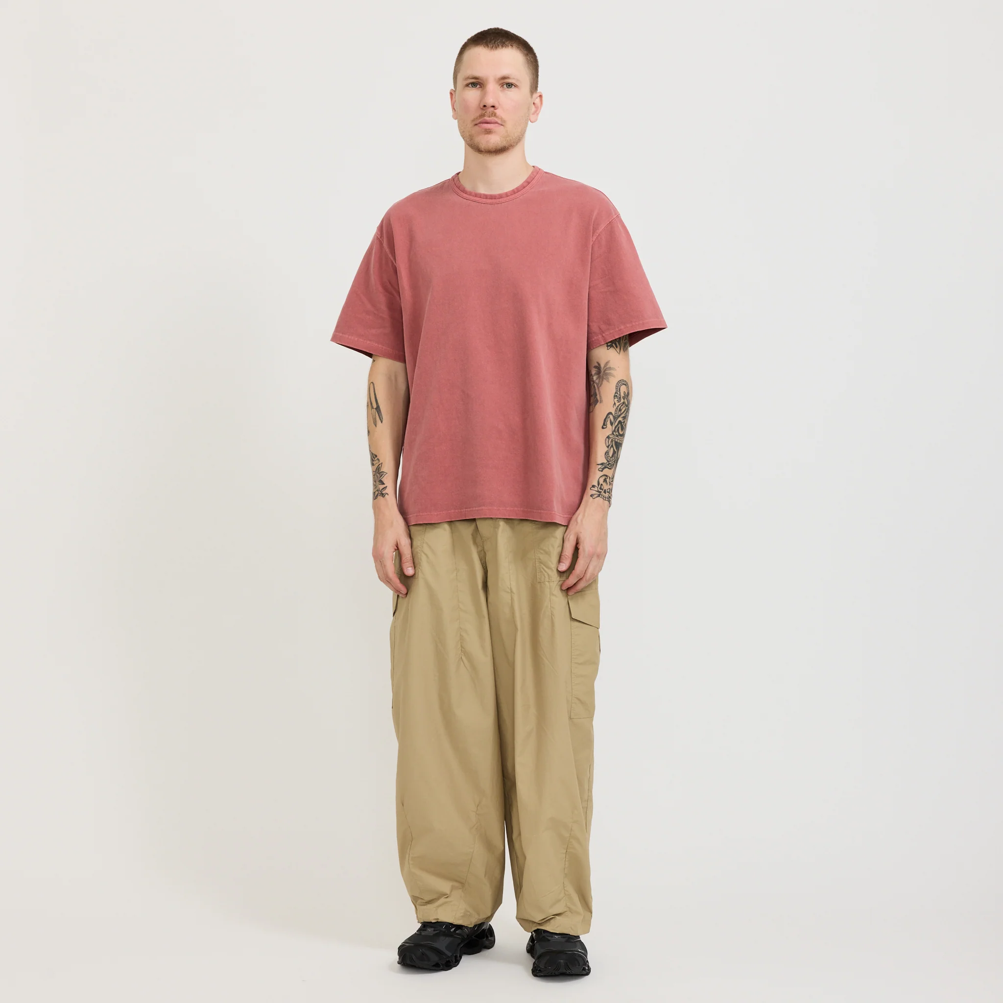 OG Pigment Dyeing Half Tee Pink - Image 7