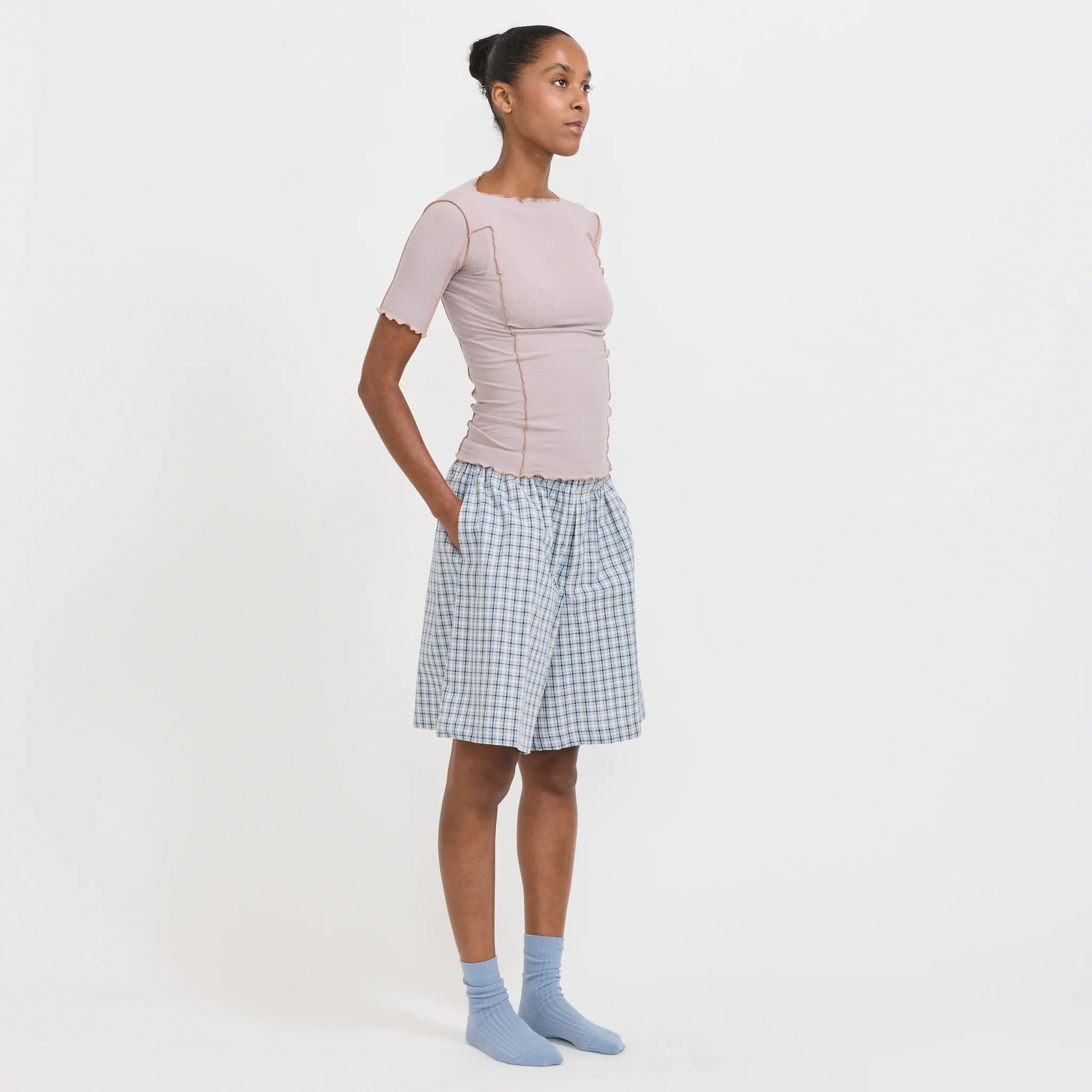 Omato 3/4 Tee Verbe Purple - Image 6