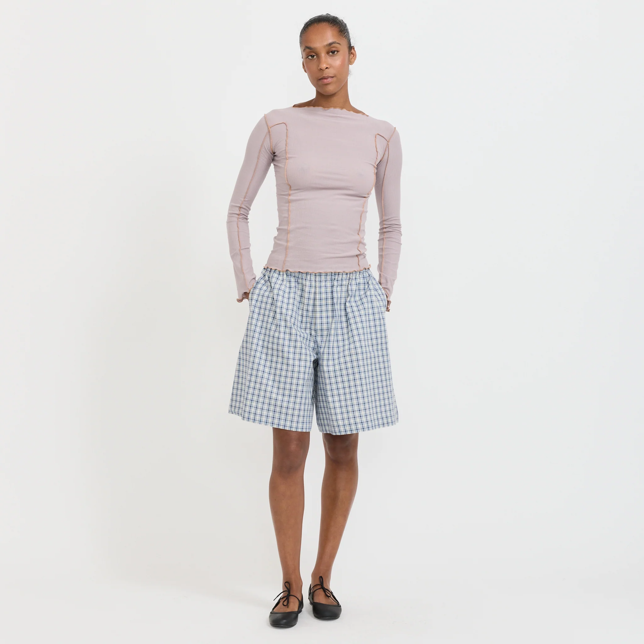 Omato Long Sleeve Tee Verbe Purple/Aural - Image 2