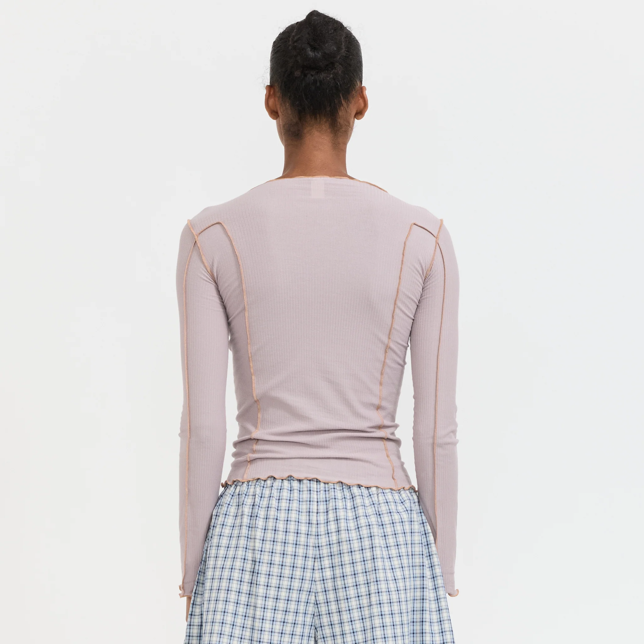 Omato Long Sleeve Tee Verbe Purple/Aural - Image 4