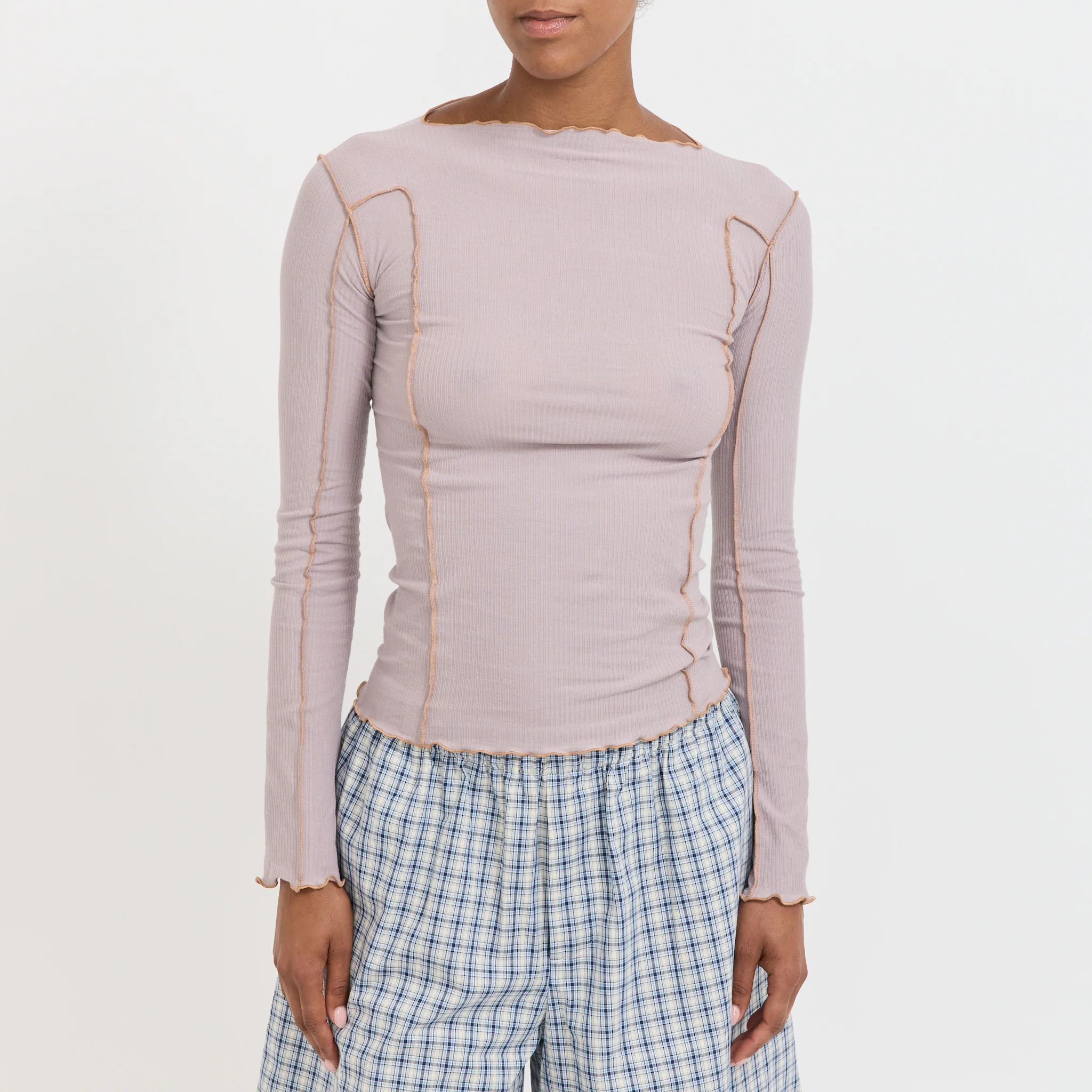 Omato Long Sleeve Tee Verbe Purple/Aural - Image 5