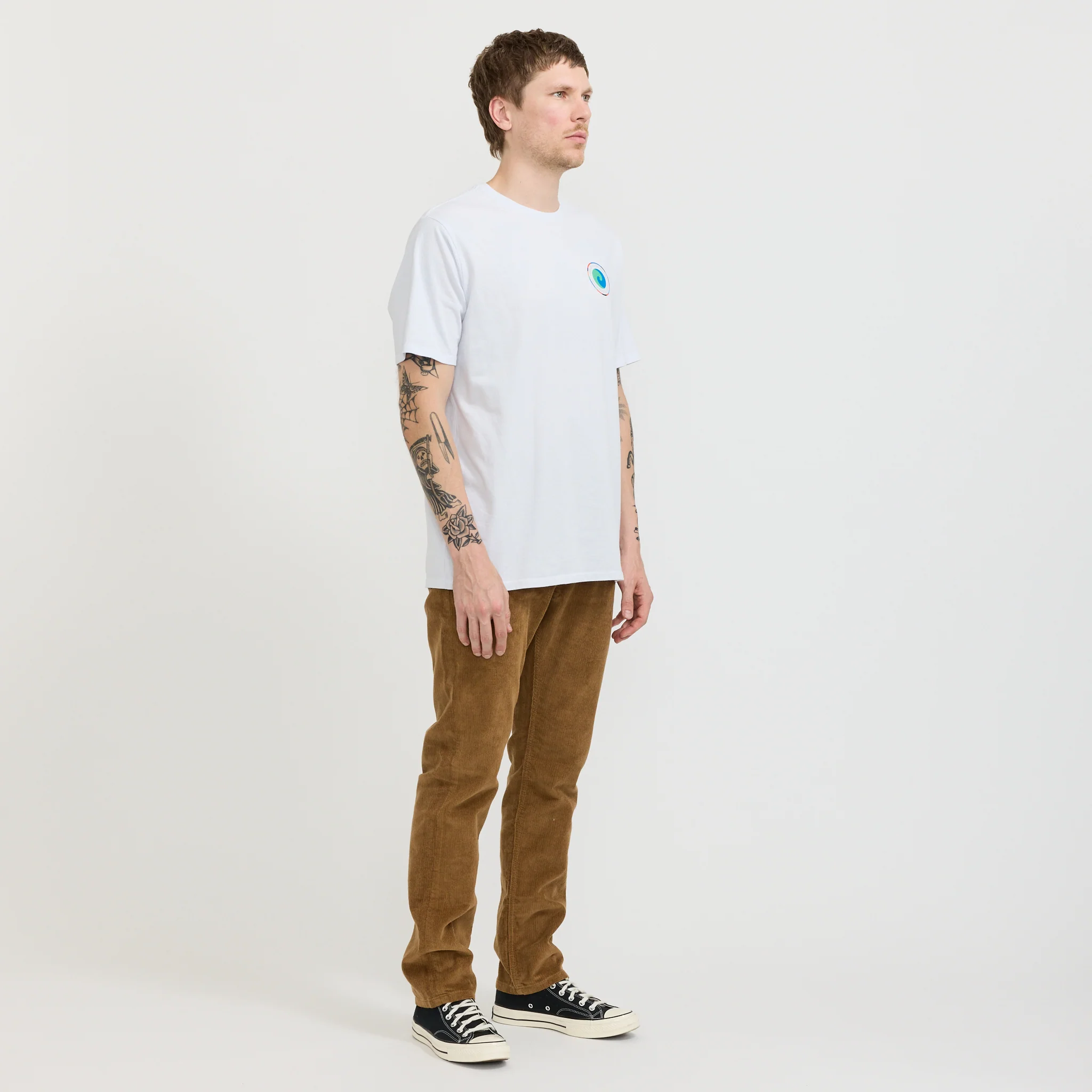 Organic Cotton Corduroy Jeans - Reg Coriander Brown - Image 2