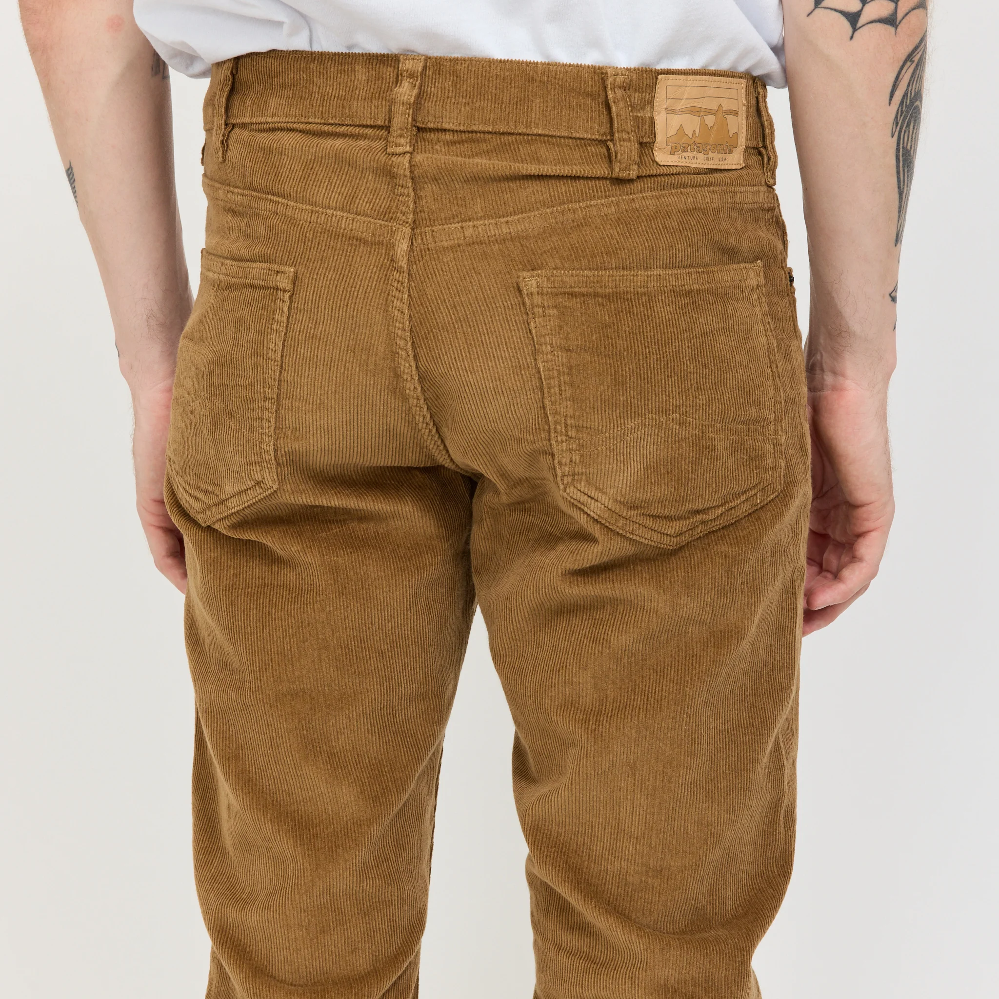Organic Cotton Corduroy Jeans - Reg Coriander Brown - Image 6