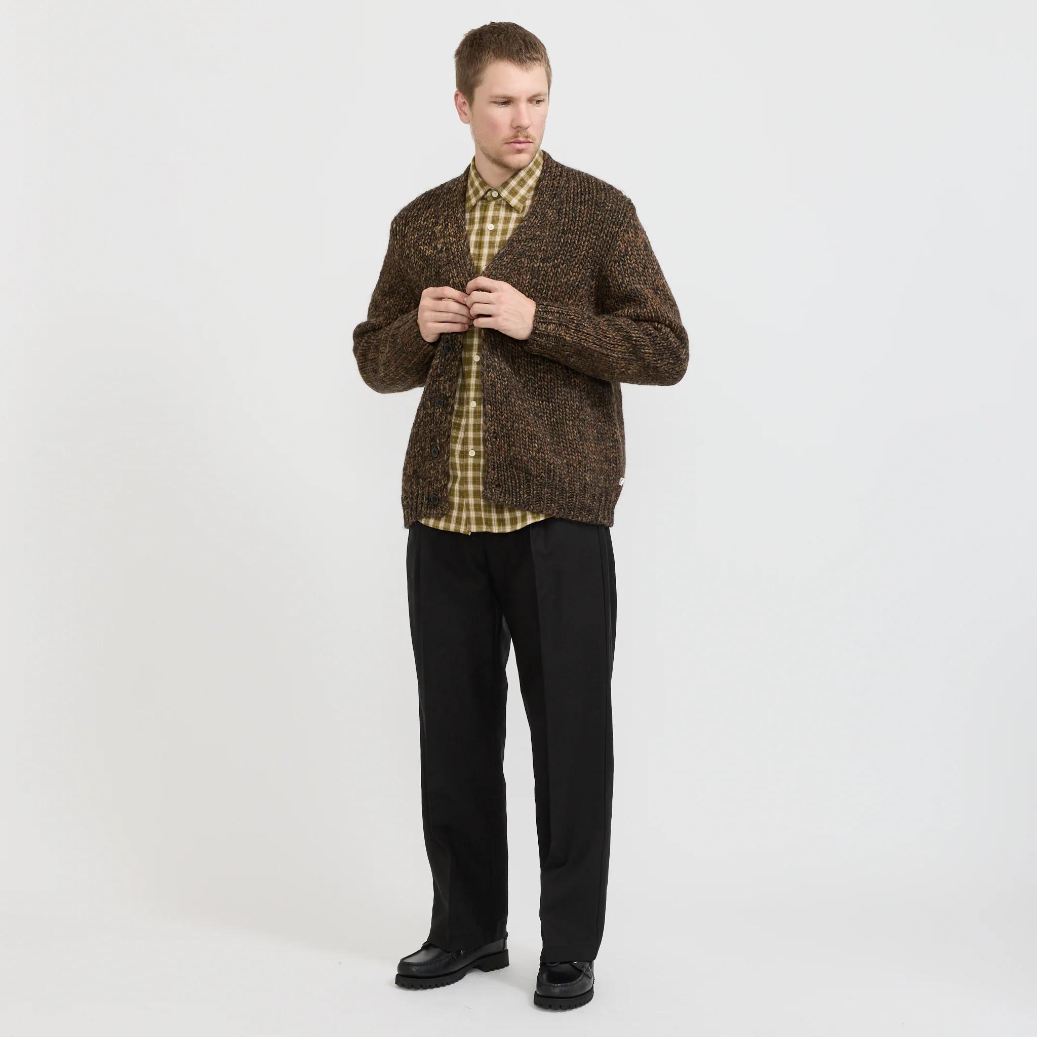 Osky Mouline Cardigan Demitasse - Image 2