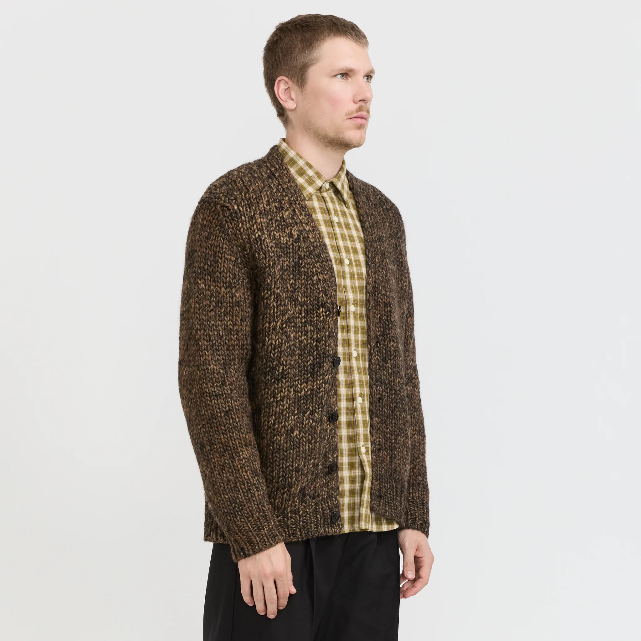 Osky Mouline Cardigan Demitasse - Image 3