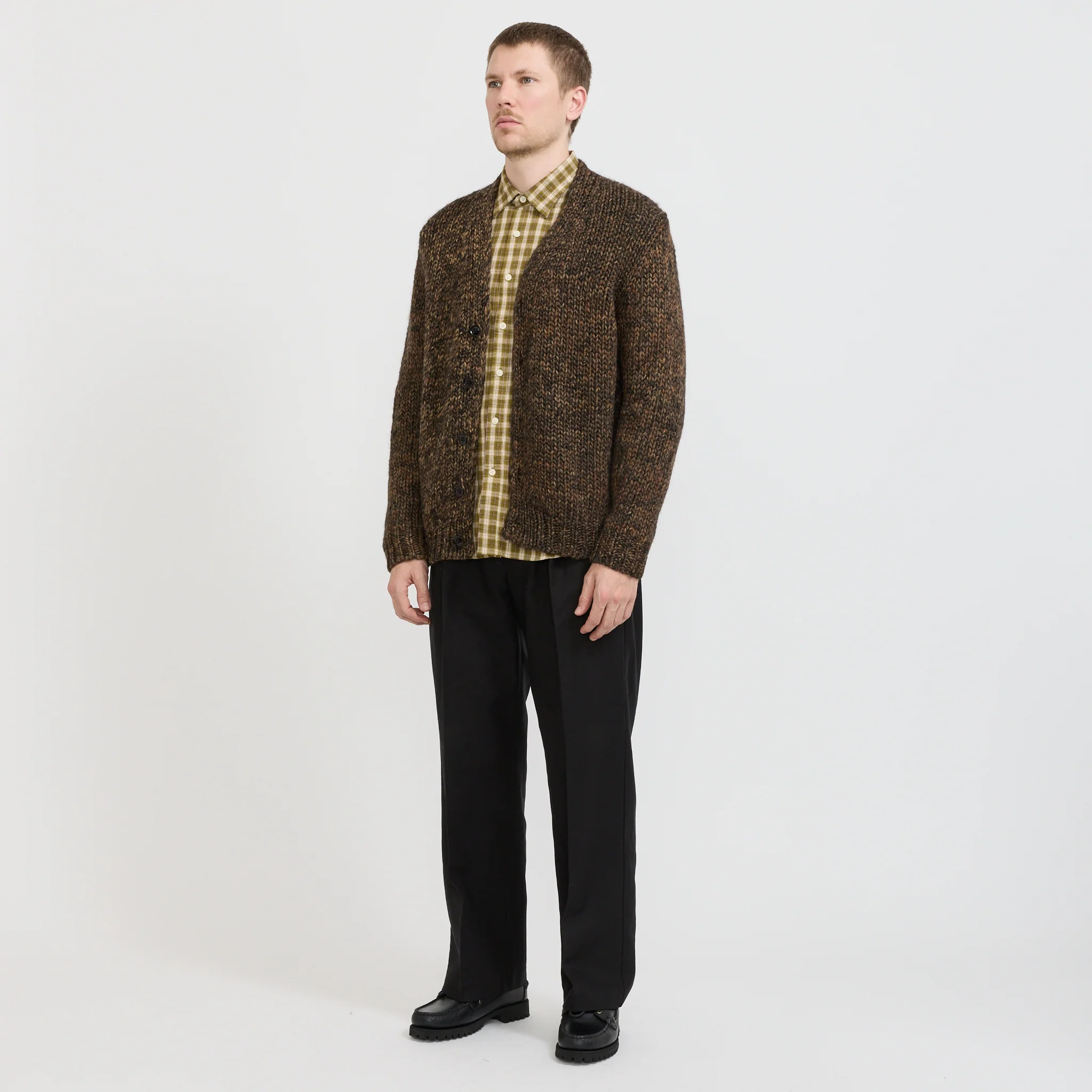 Osky Mouline Cardigan Demitasse - Image 9
