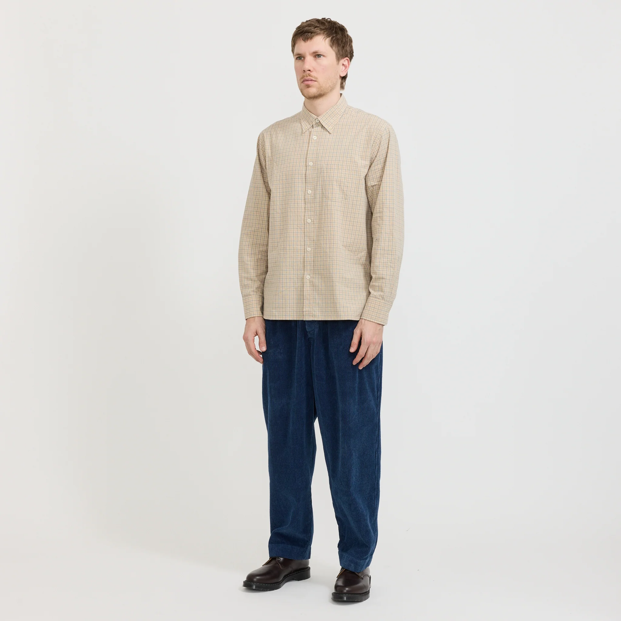 Oxford Pant Recycled Indigo Cord - Image 7