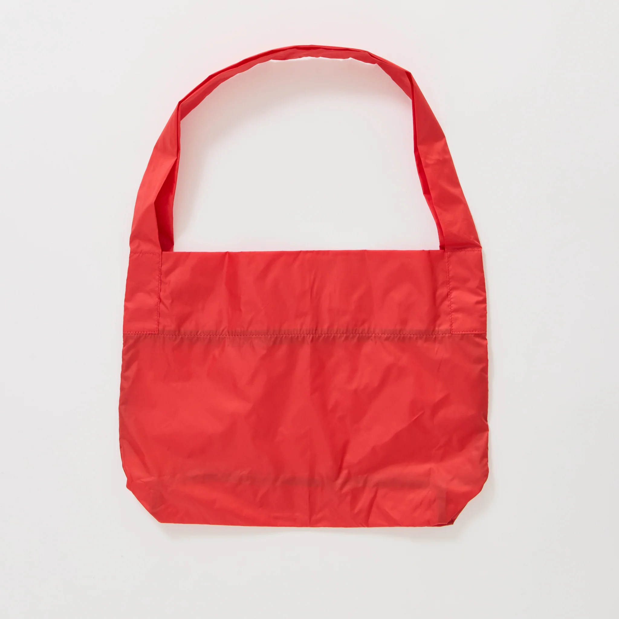 Packable Market Shoulder Bag Red - Image 3