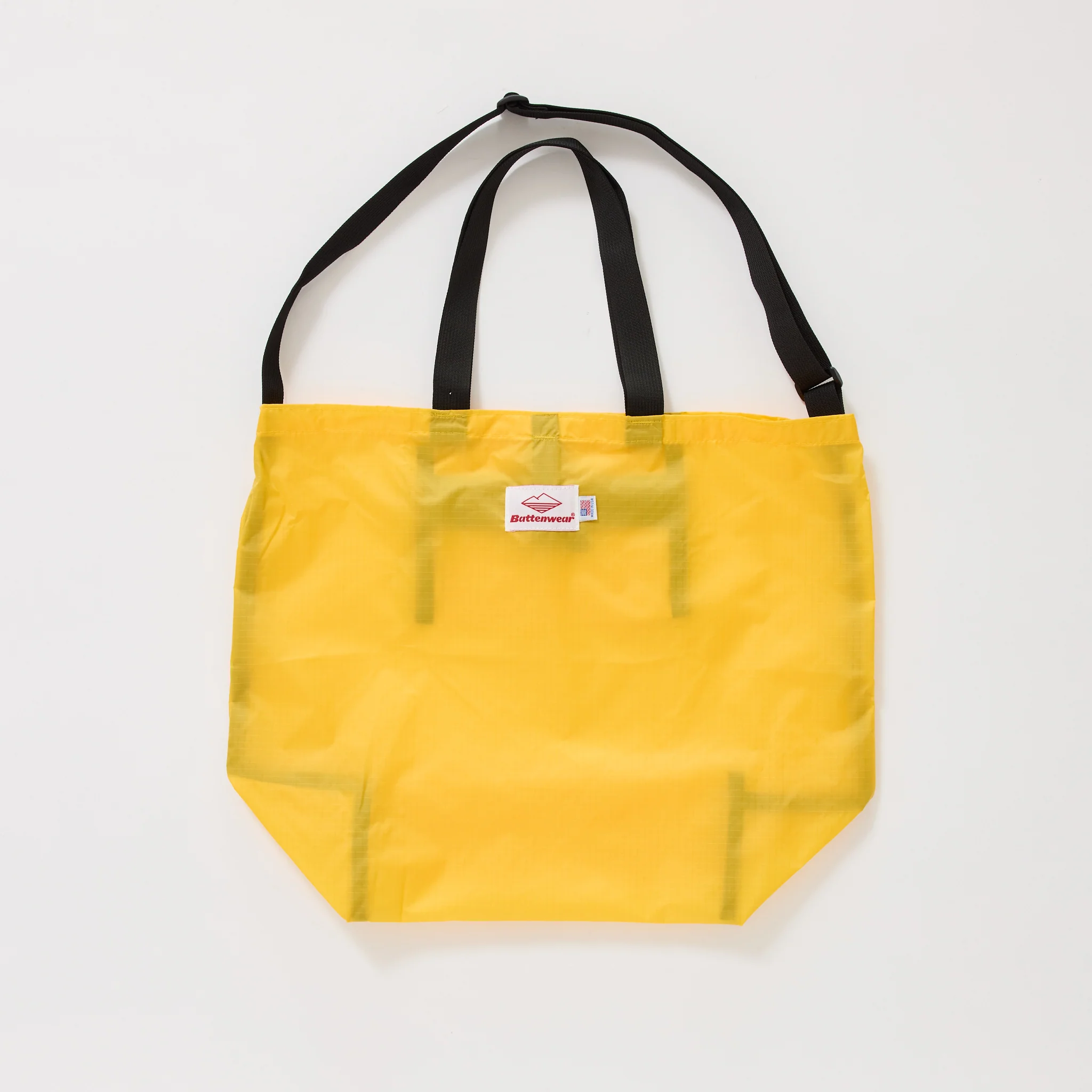 Packable Tote Gold x Black