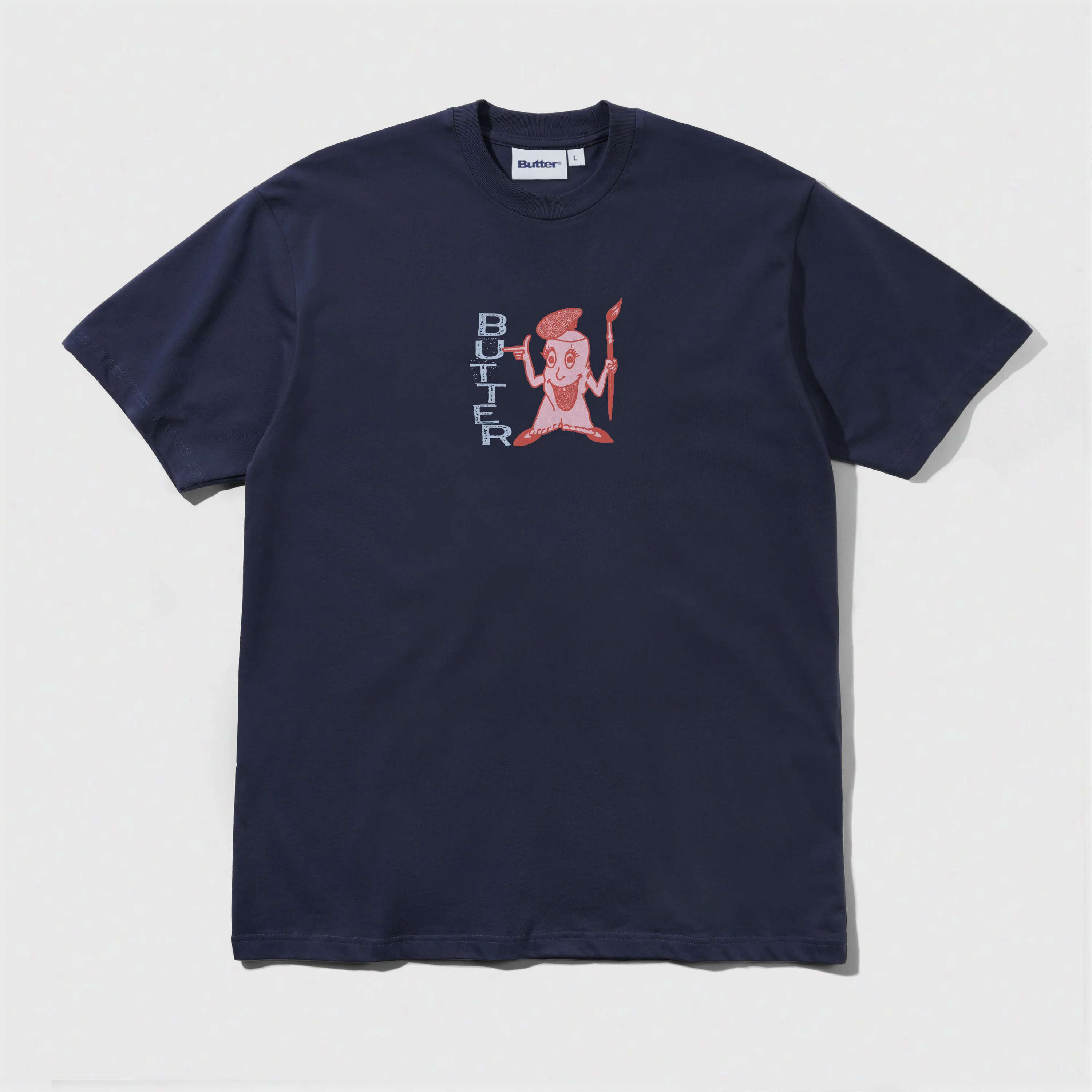 Paint Tee Navy