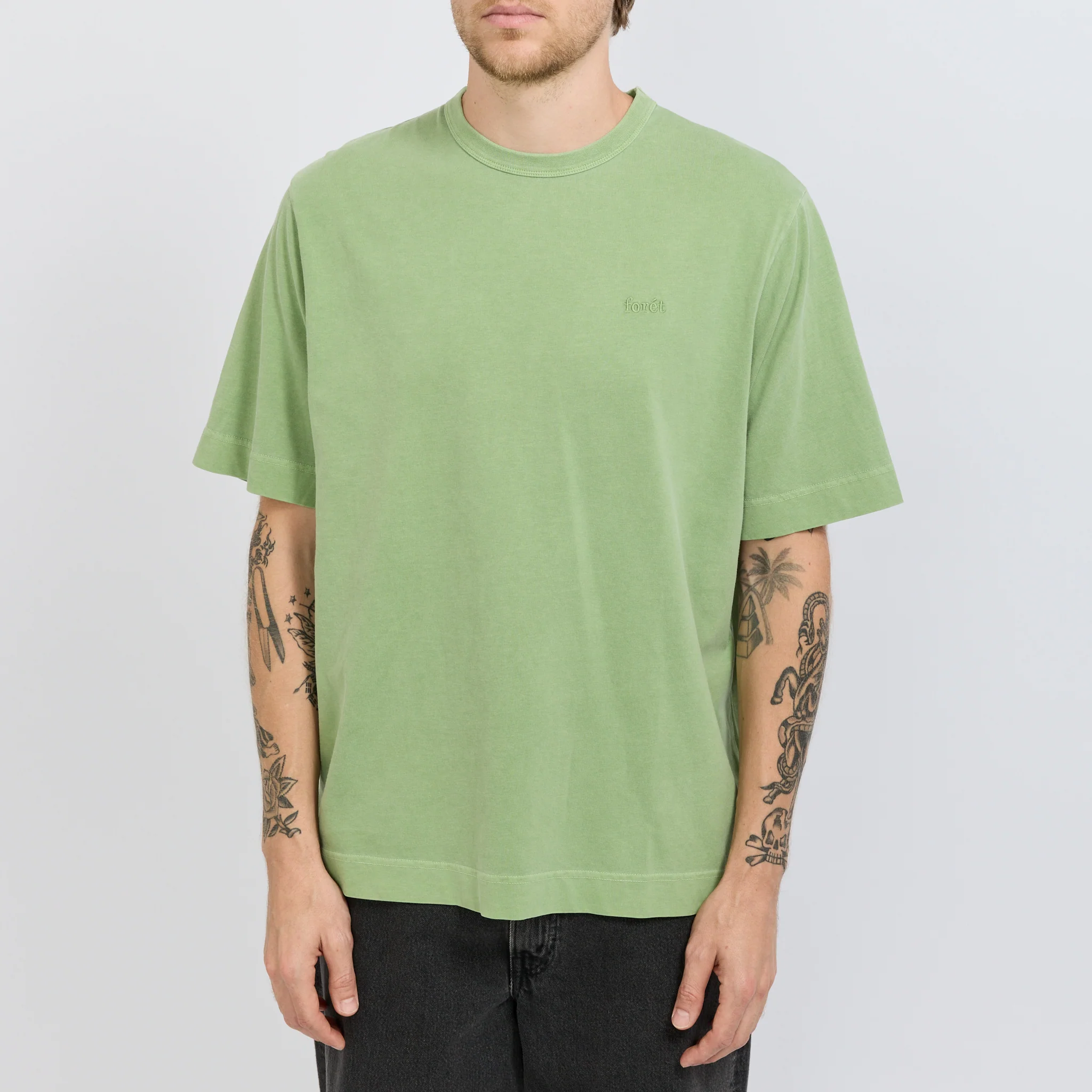 Park Relaxed Fit T-Shirt Vibrant Moss - Image 5