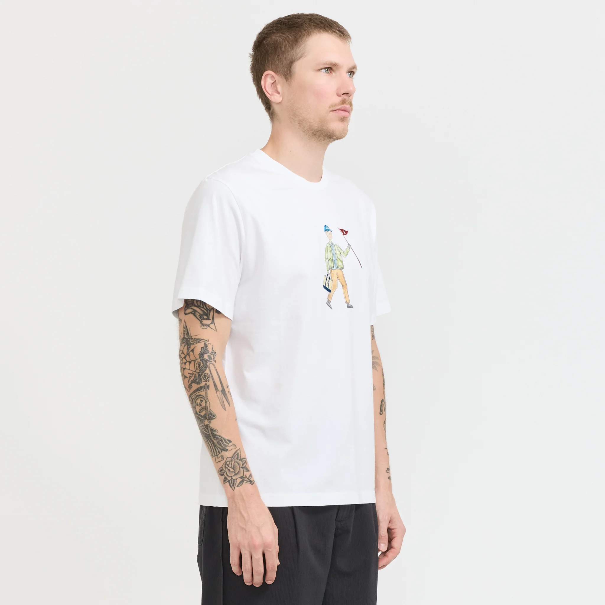 Patrol T-Shirt White - Image 3