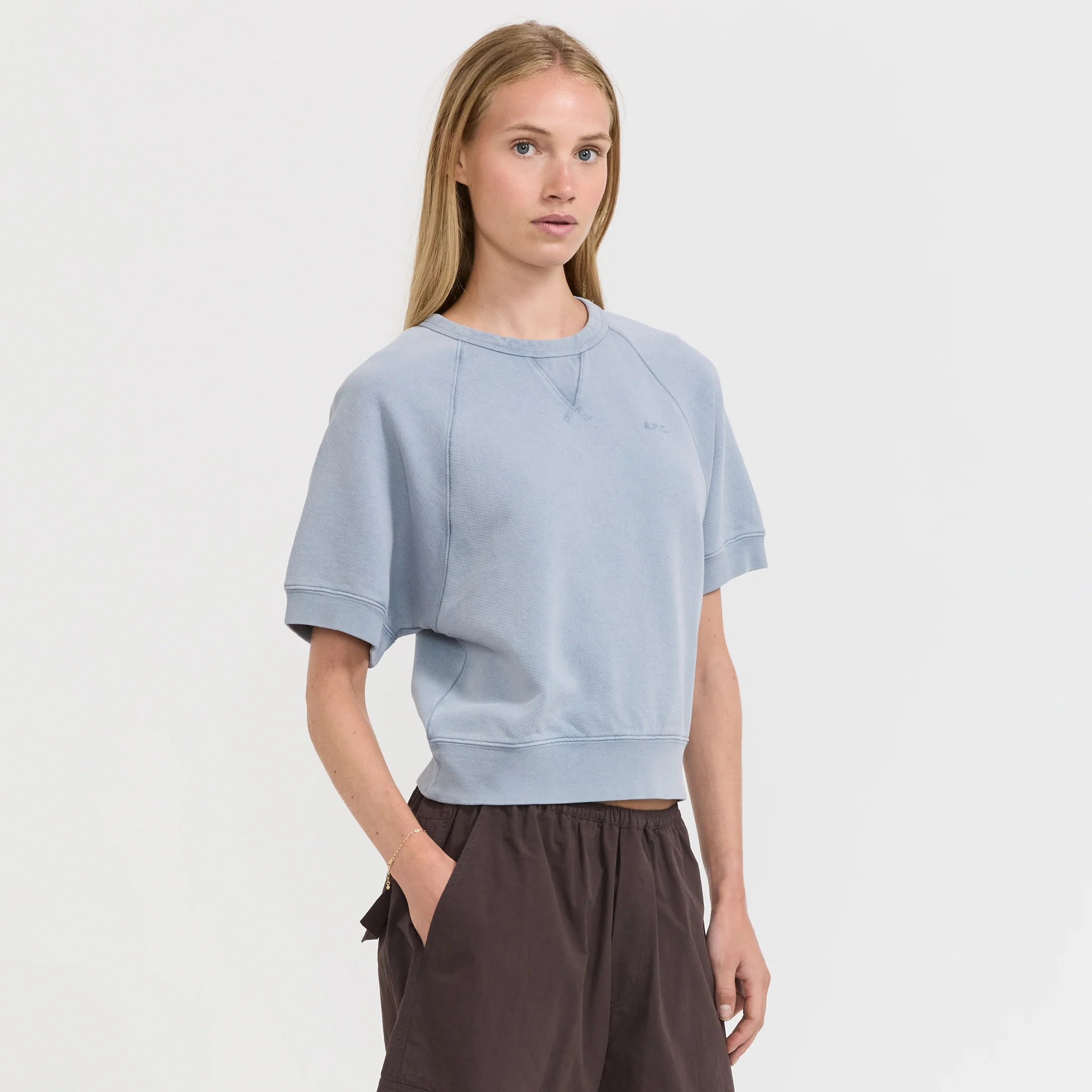 Patti Sweatshirt Light Blue - Image 3