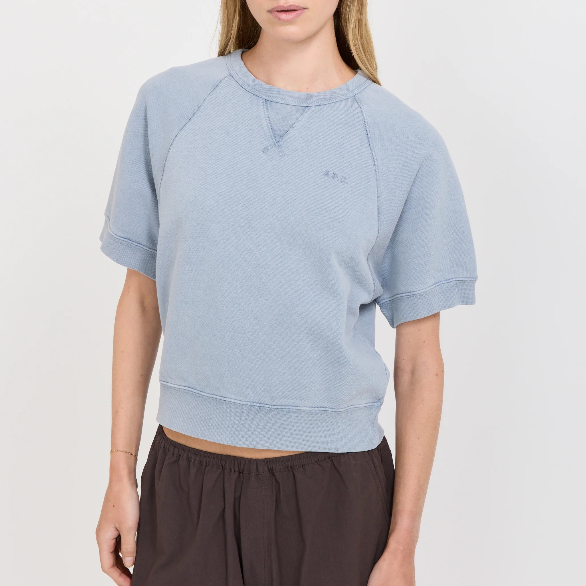 Patti Sweatshirt Light Blue - Image 5