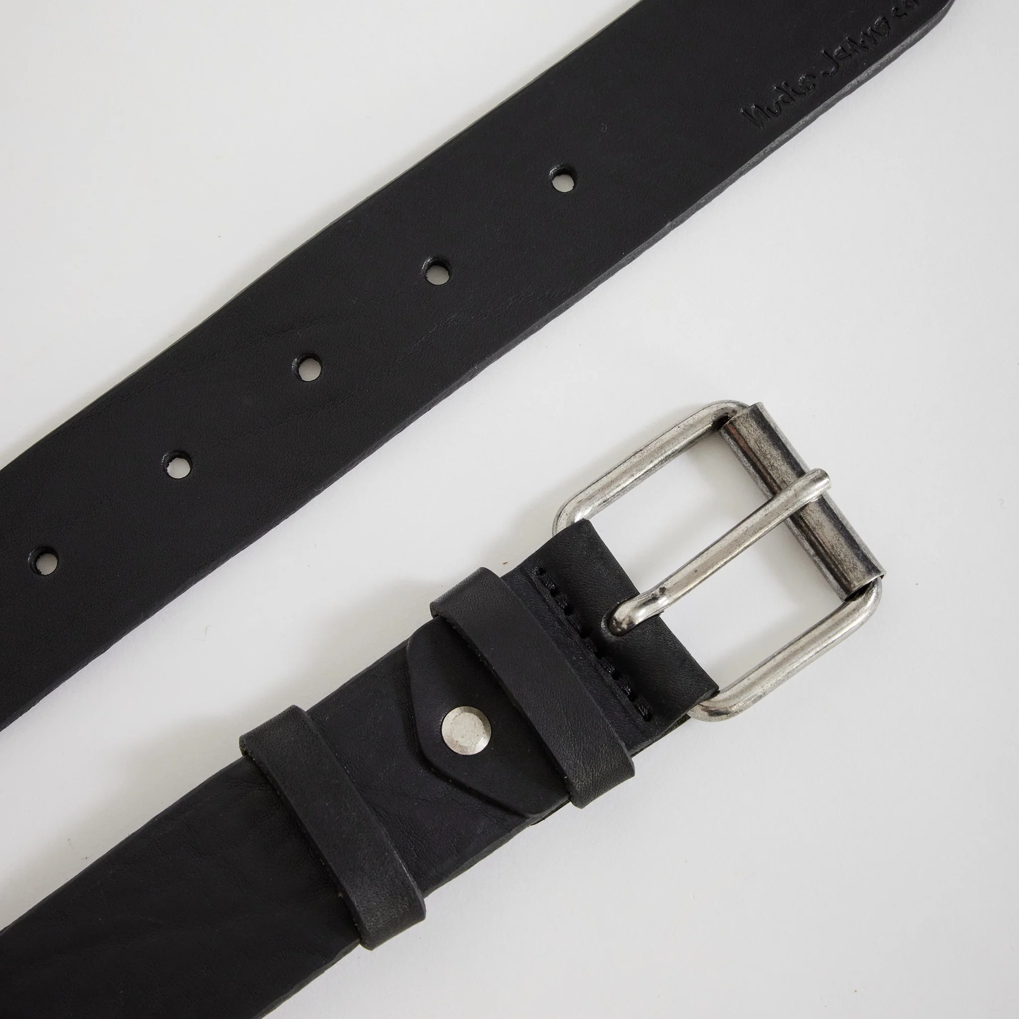 Pedersson Leather Belt Black - Image 2