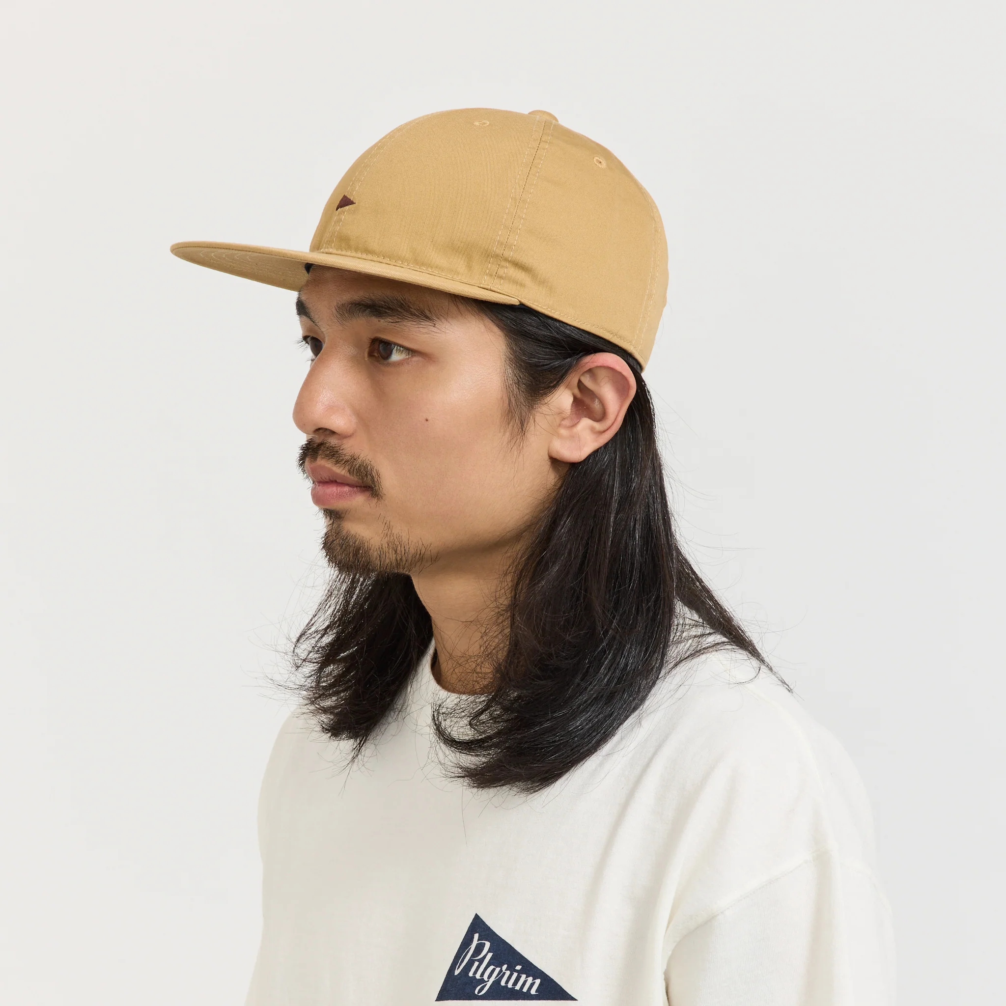 Pennant Twill Cap Khaki/Brown - Image 3