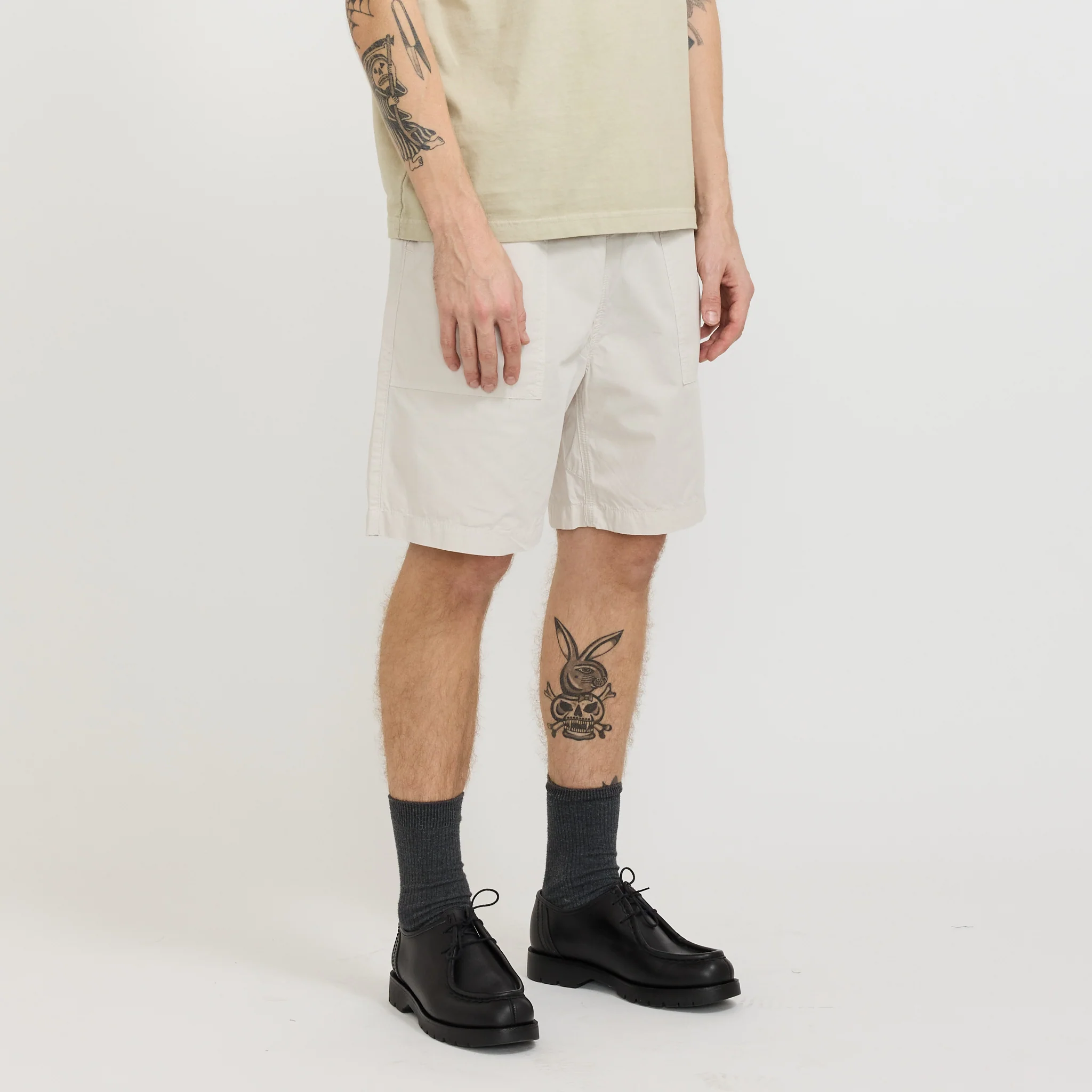 Poplin Chef Shorts Salt - Image 3