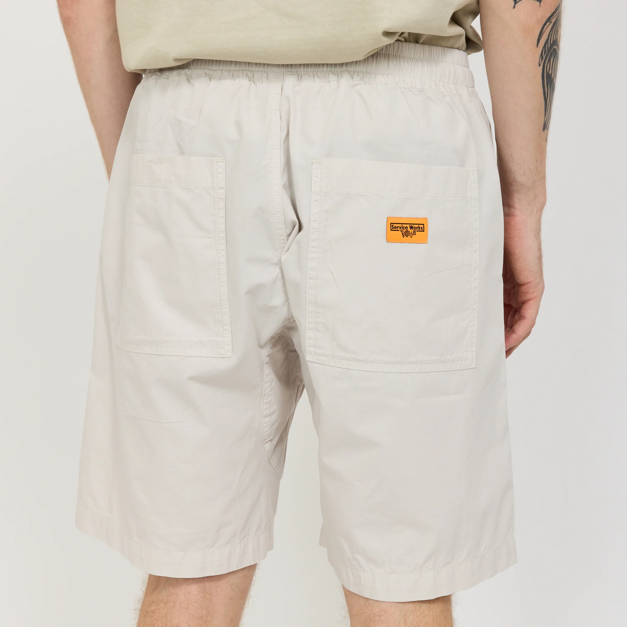 Poplin Chef Shorts Salt - Image 6