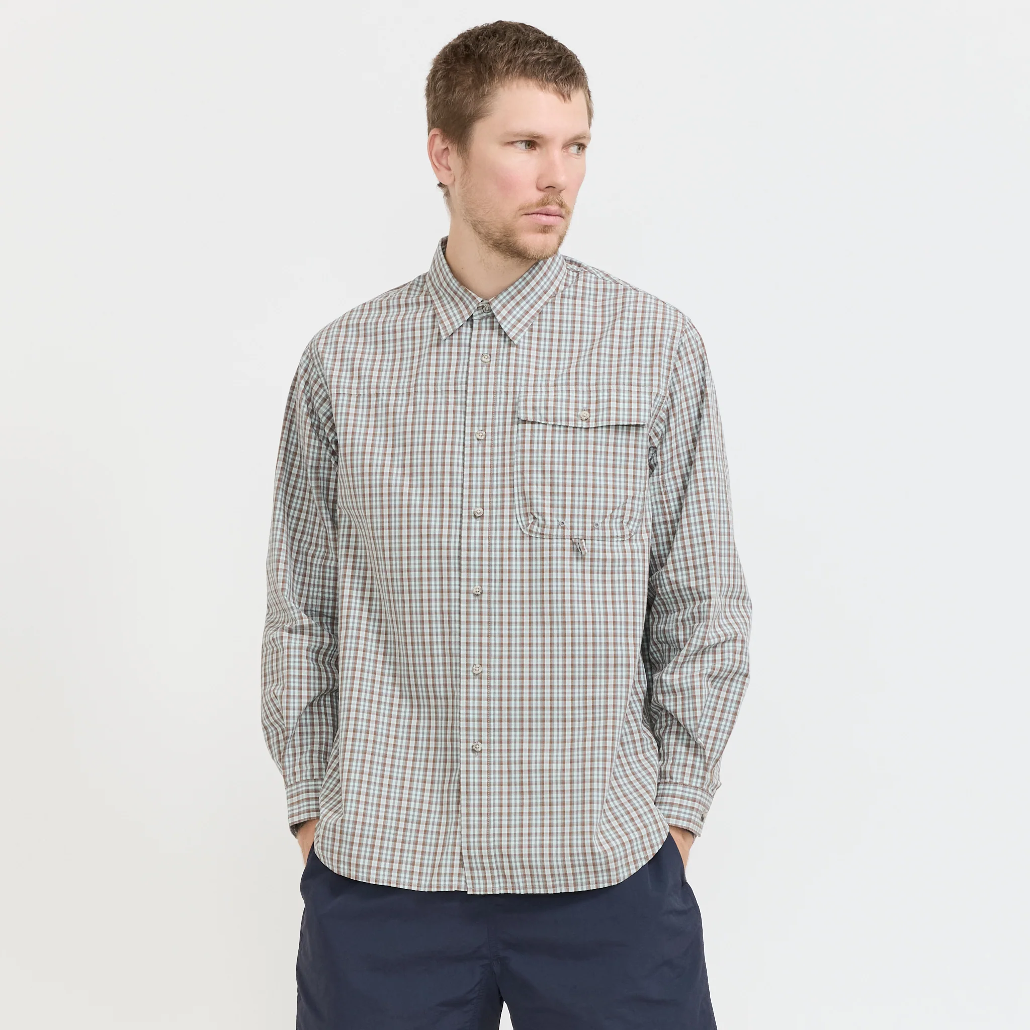 Poplin Millwood Shirt Brown