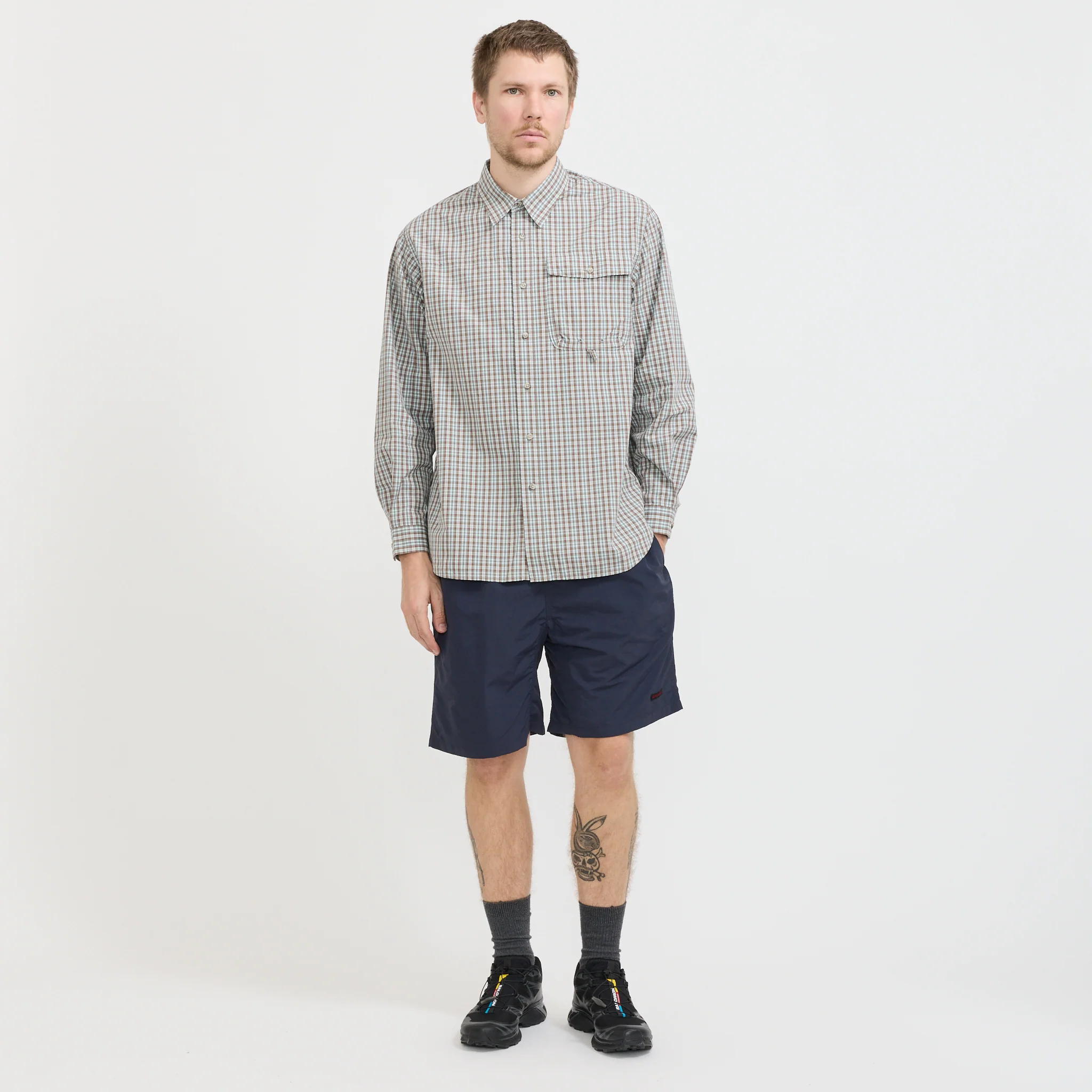 Poplin Millwood Shirt Brown - Image 2