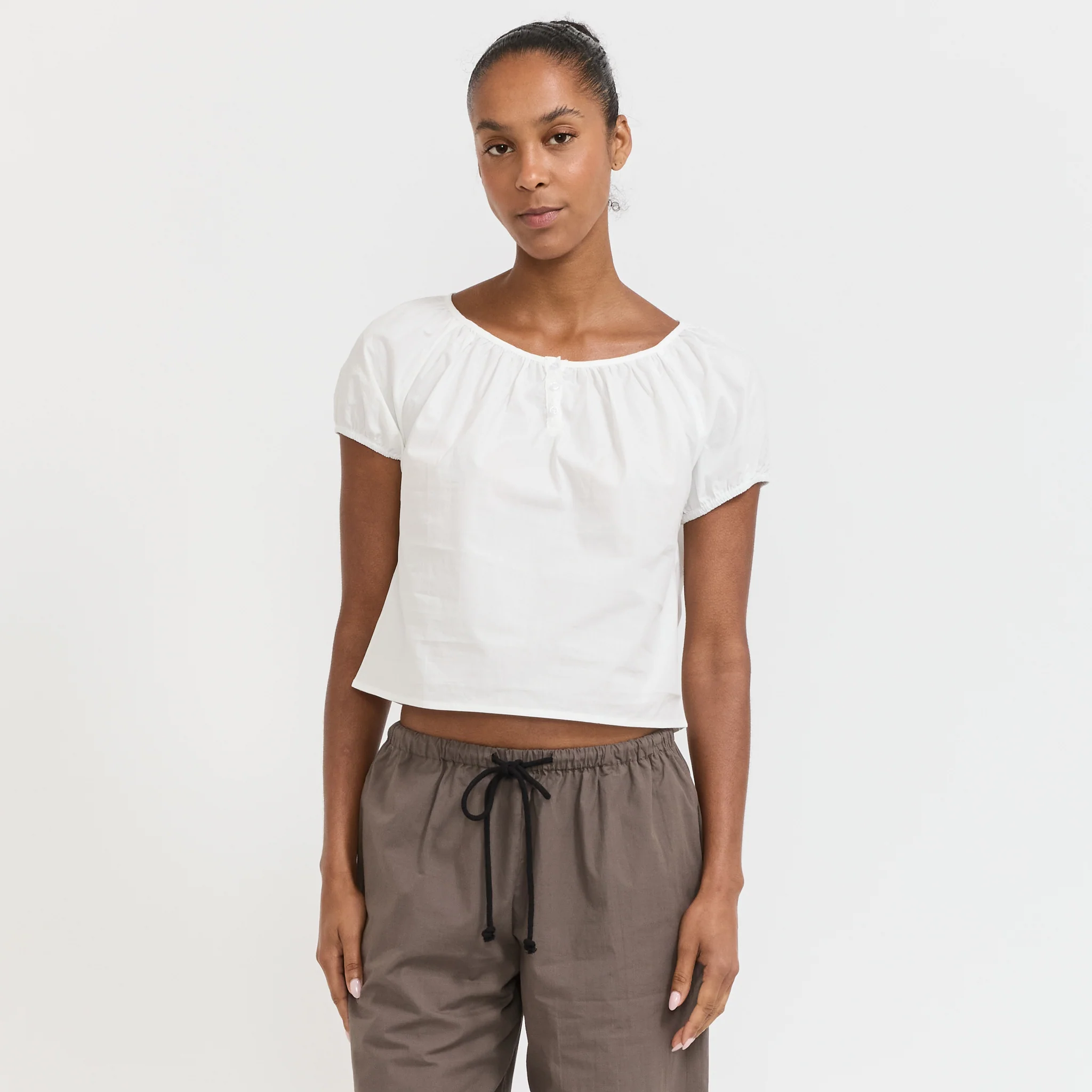 Poplin T-Shirt White