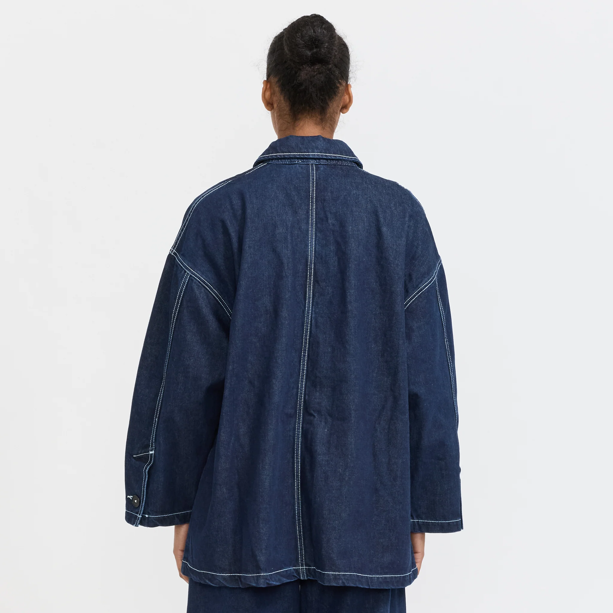 Portrait Jacket Indigo Denim - Image 4
