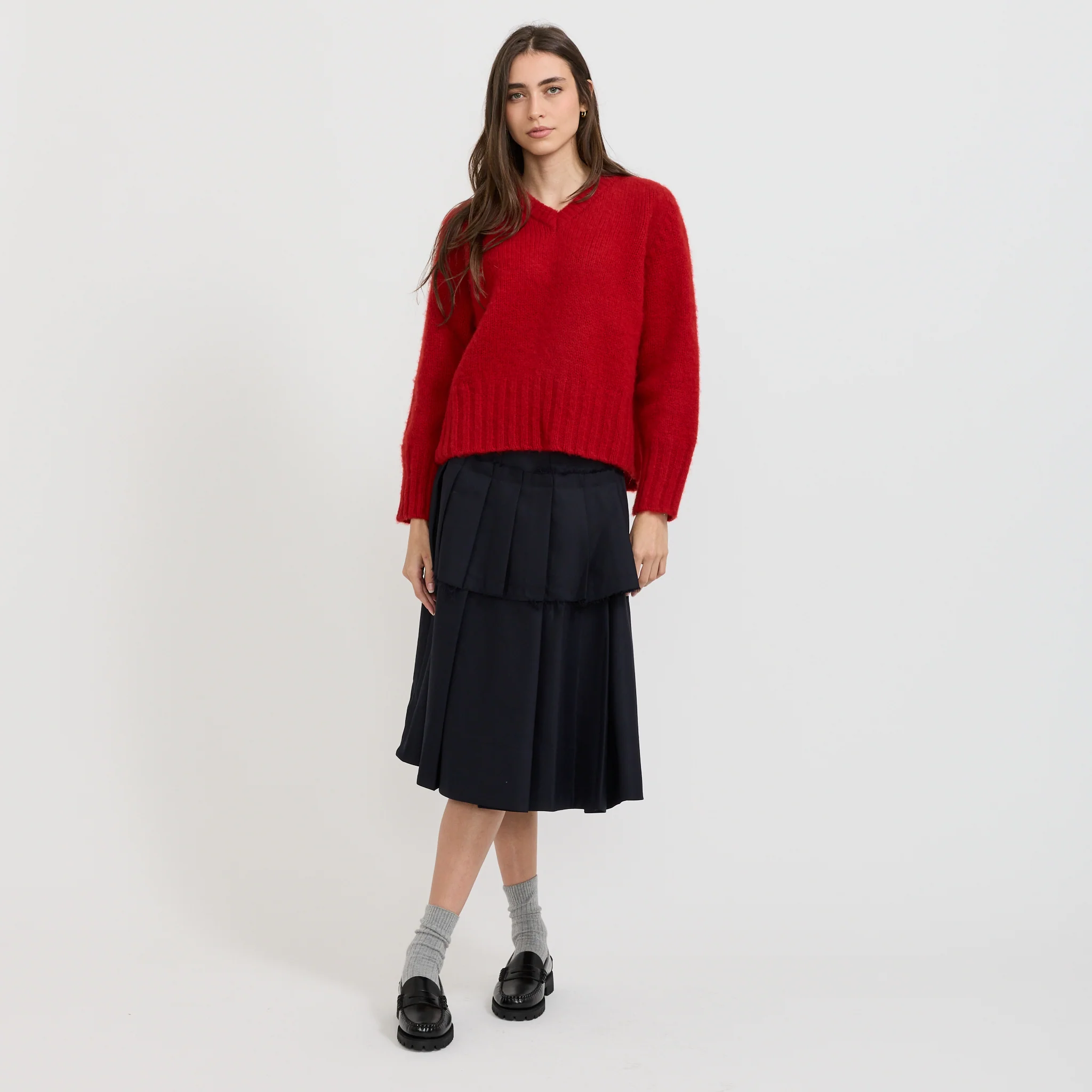Queen Of The Night Pullover Flaming Red - Image 2