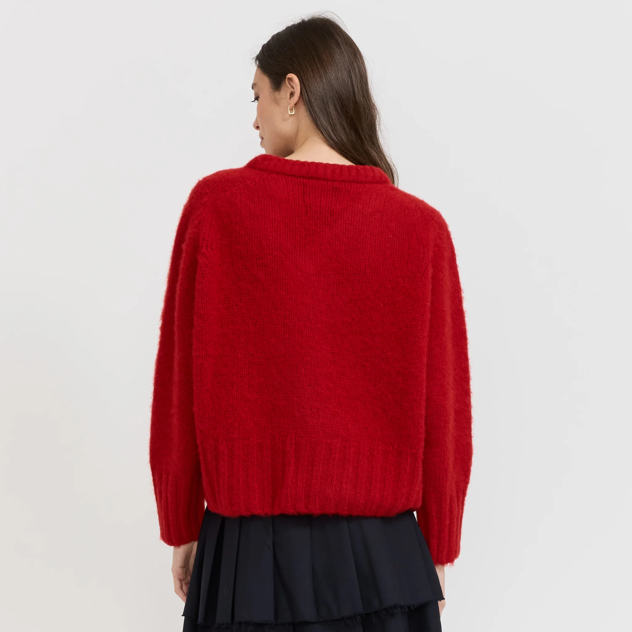 Queen Of The Night Pullover Flaming Red - Image 4