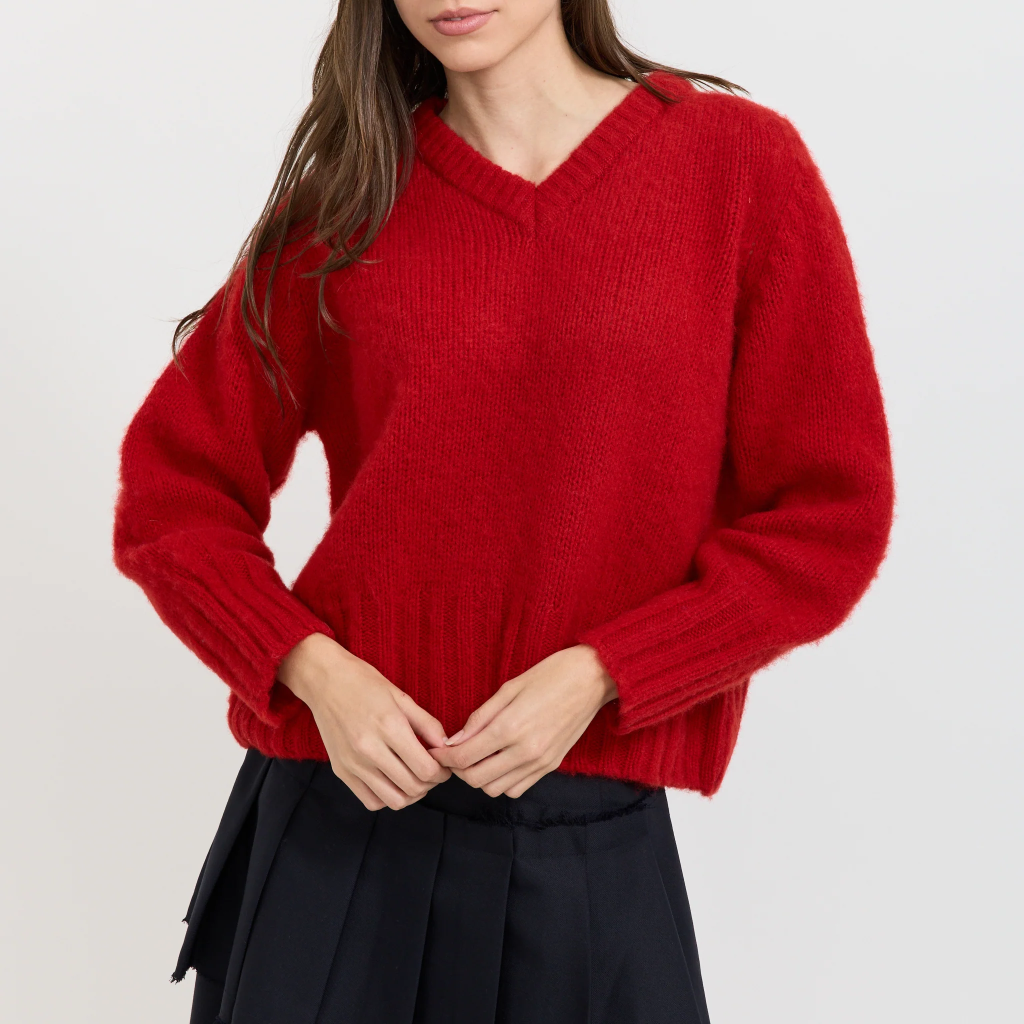 Queen Of The Night Pullover Flaming Red - Image 5