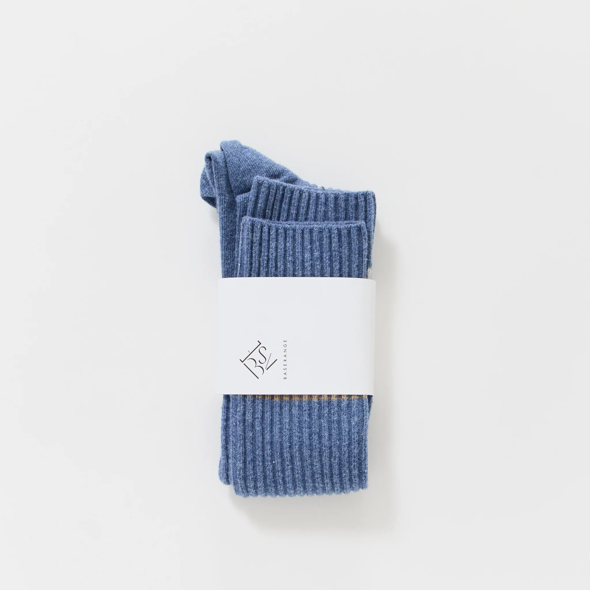 Race Knee Socks Blue Melange - Image 2