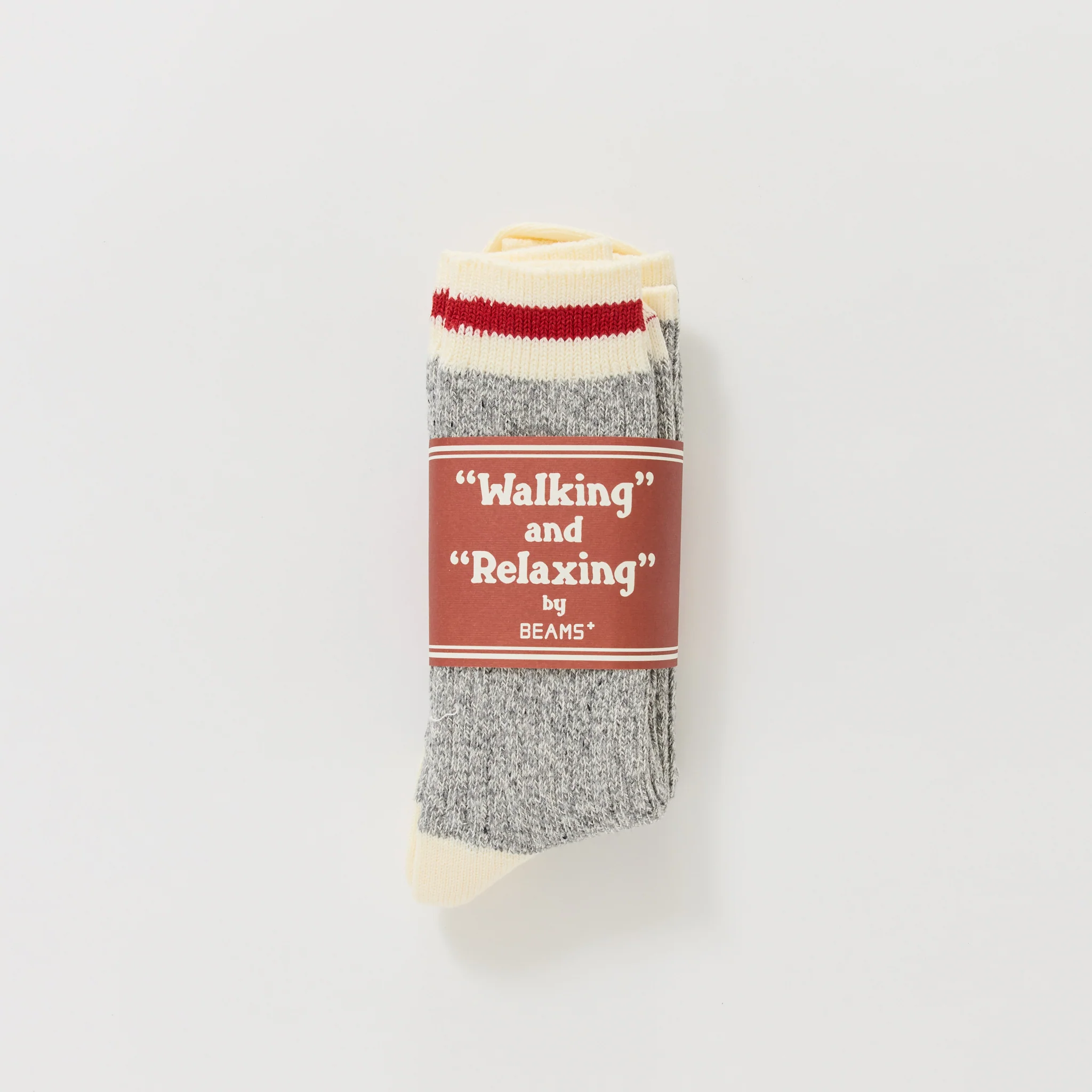 Rag Socks Grey/Red - Image 3